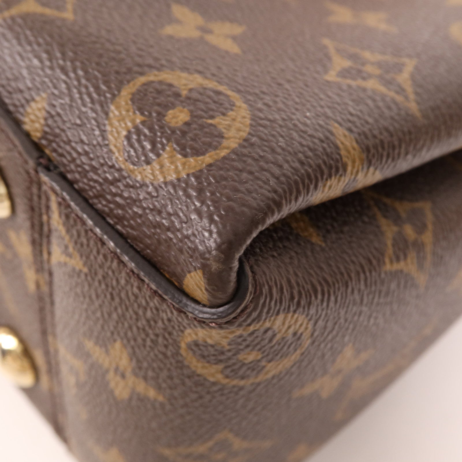 LOUIS VUITTON Monogram Soufflot BB金扣手挽肩背兩用袋