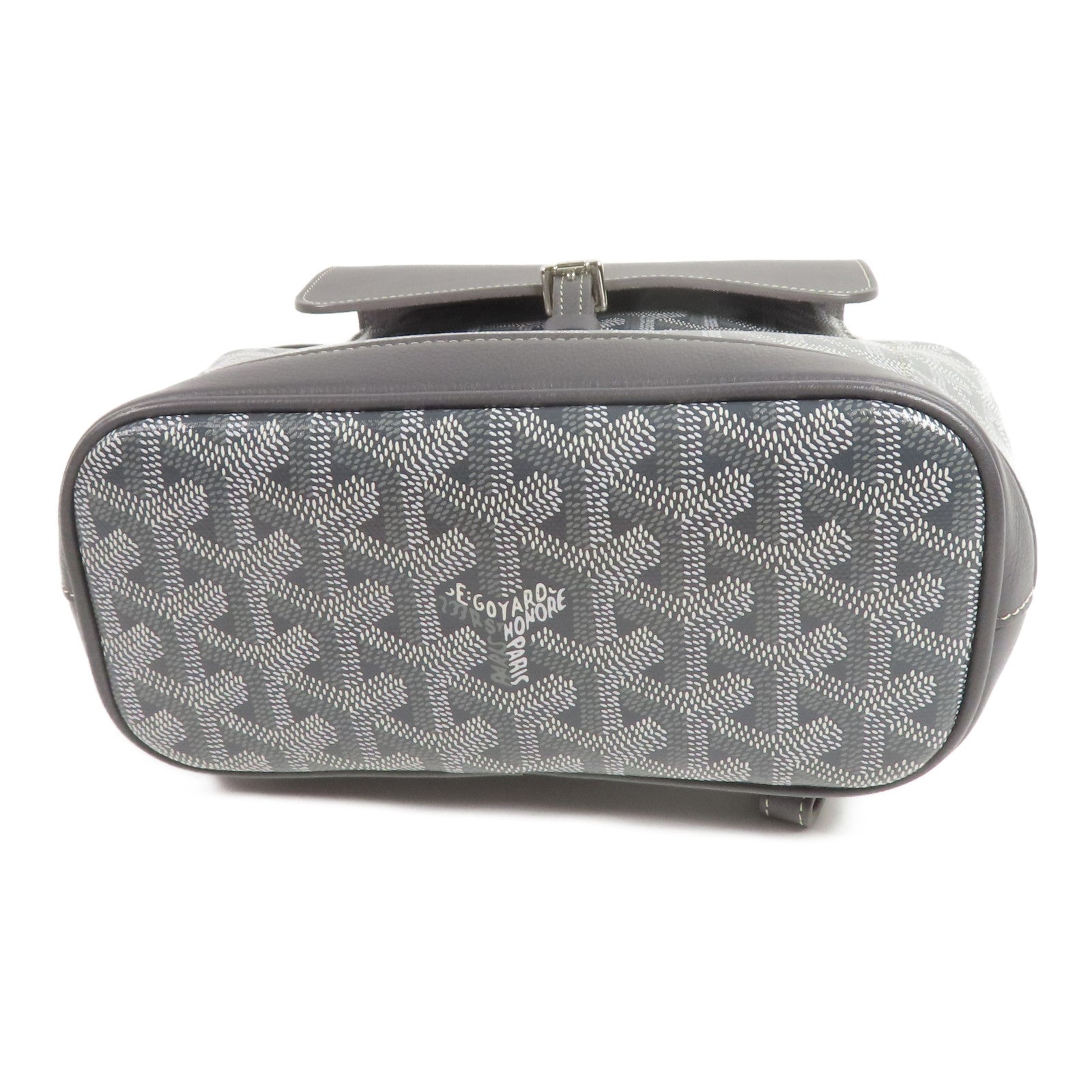 GOYARD 塗層帆布Rucksack銀扣背包