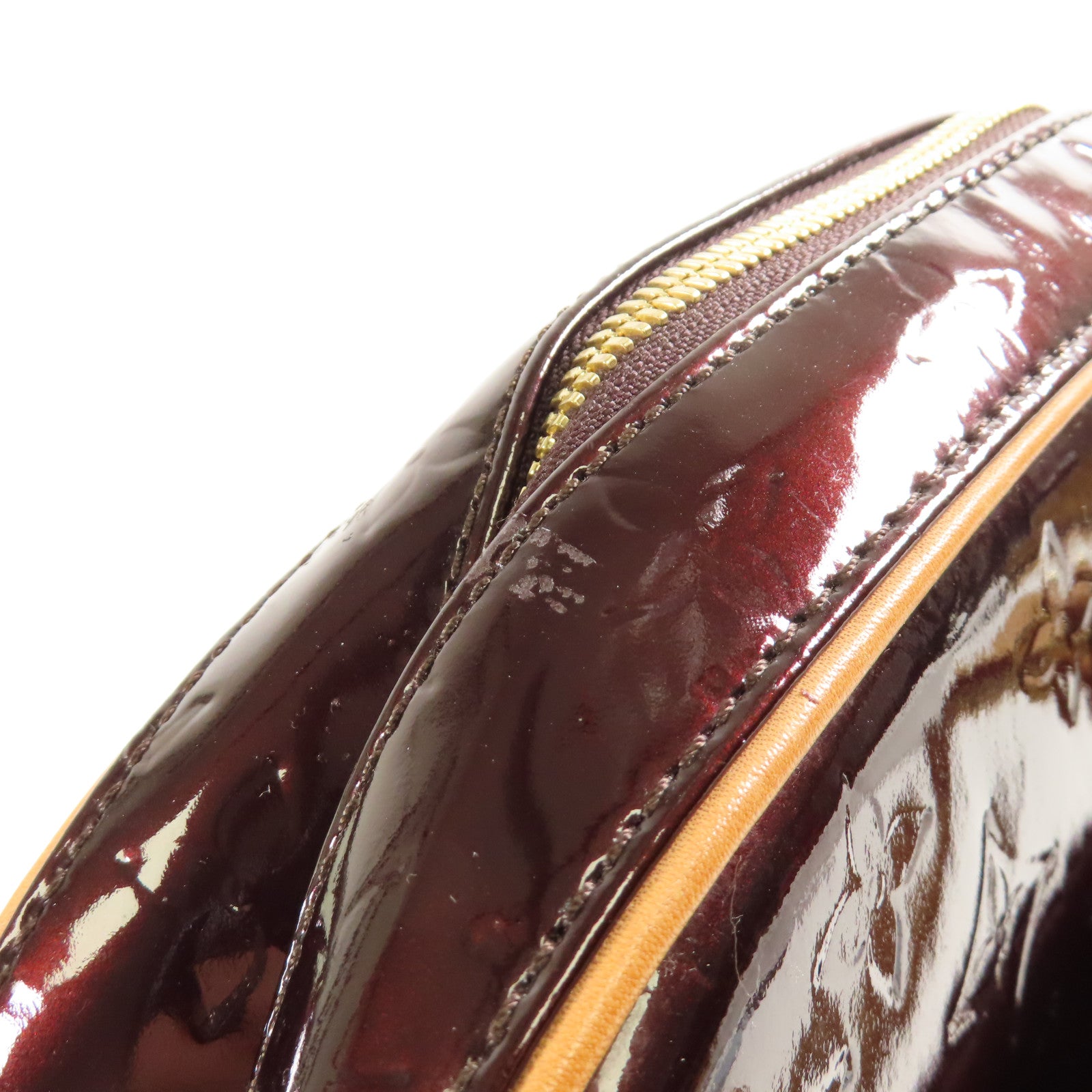 LOUIS VUITTON Vernis Summit Drive金扣手挽袋