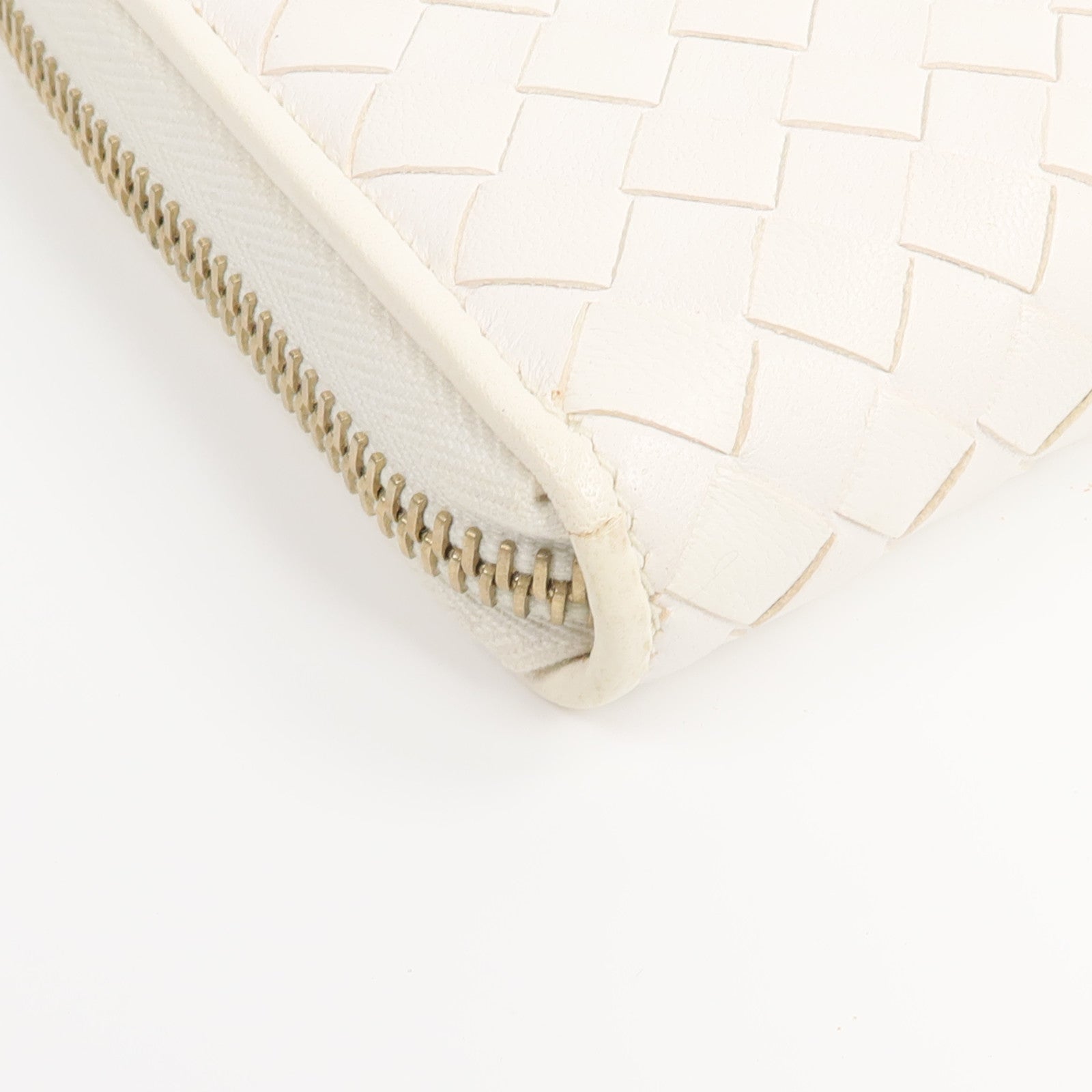 BOTTEGA VENETA 羊皮皮革Zip-Around Long Wallet長錢包