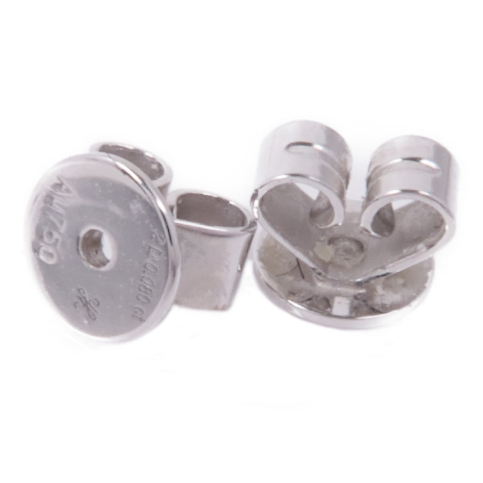 JEWELRY Diamond Earrings 18K White Gold