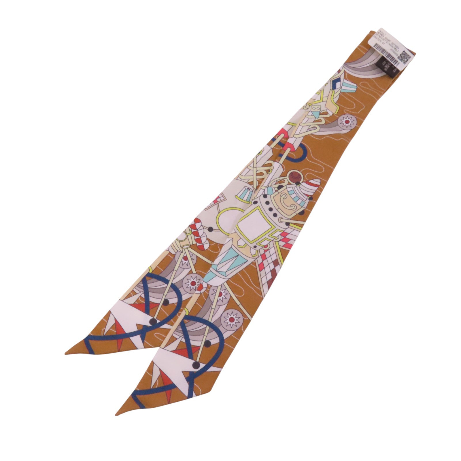 HERMES 絲質Twilly Scarf絲巾