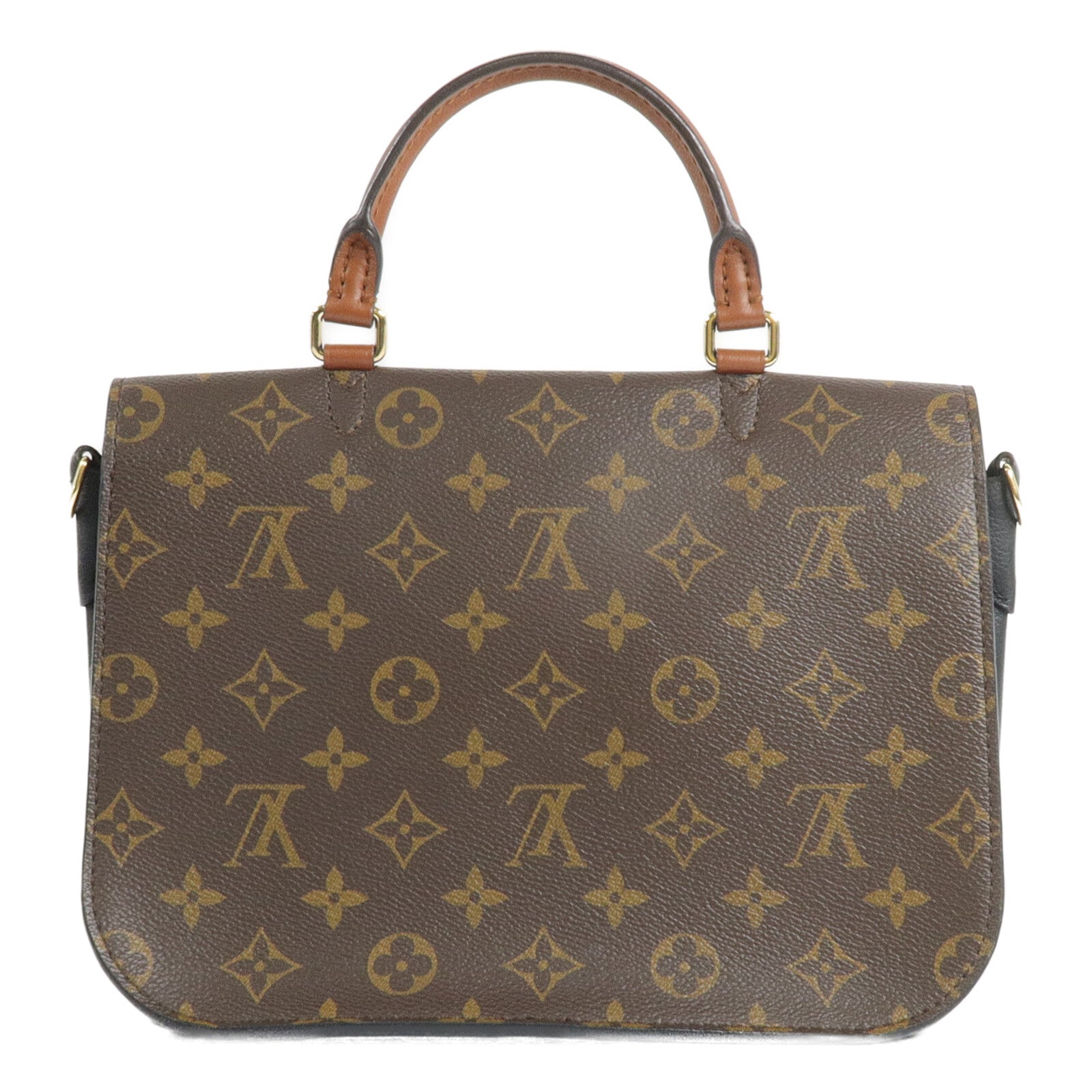 LOUIS VUITTON Monogram/牛皮皮革Vaugirard手挽肩背兩用袋