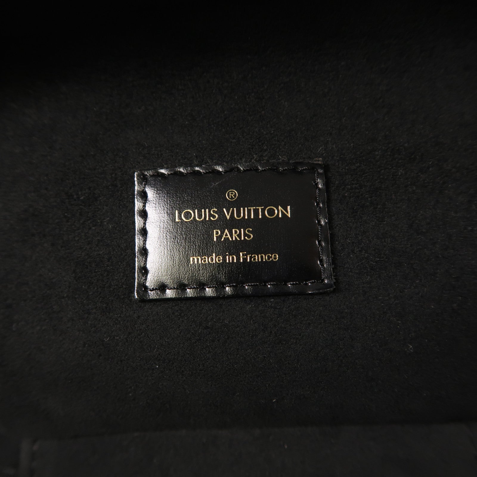 LOUIS VUITTON Monogram Reverse Vanity PM金扣手挽肩背兩用袋棕色