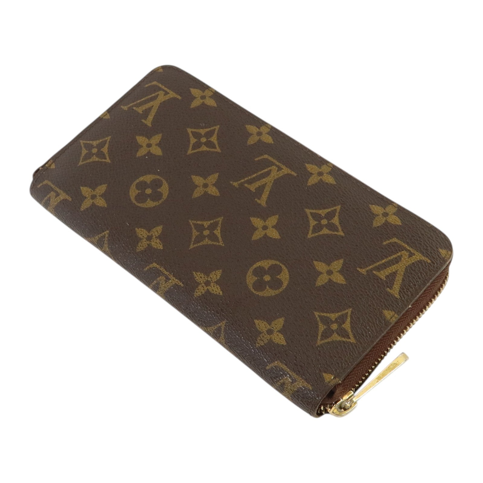 LOUIS VUITTON Monogram Zippy Wallet金扣長錢包