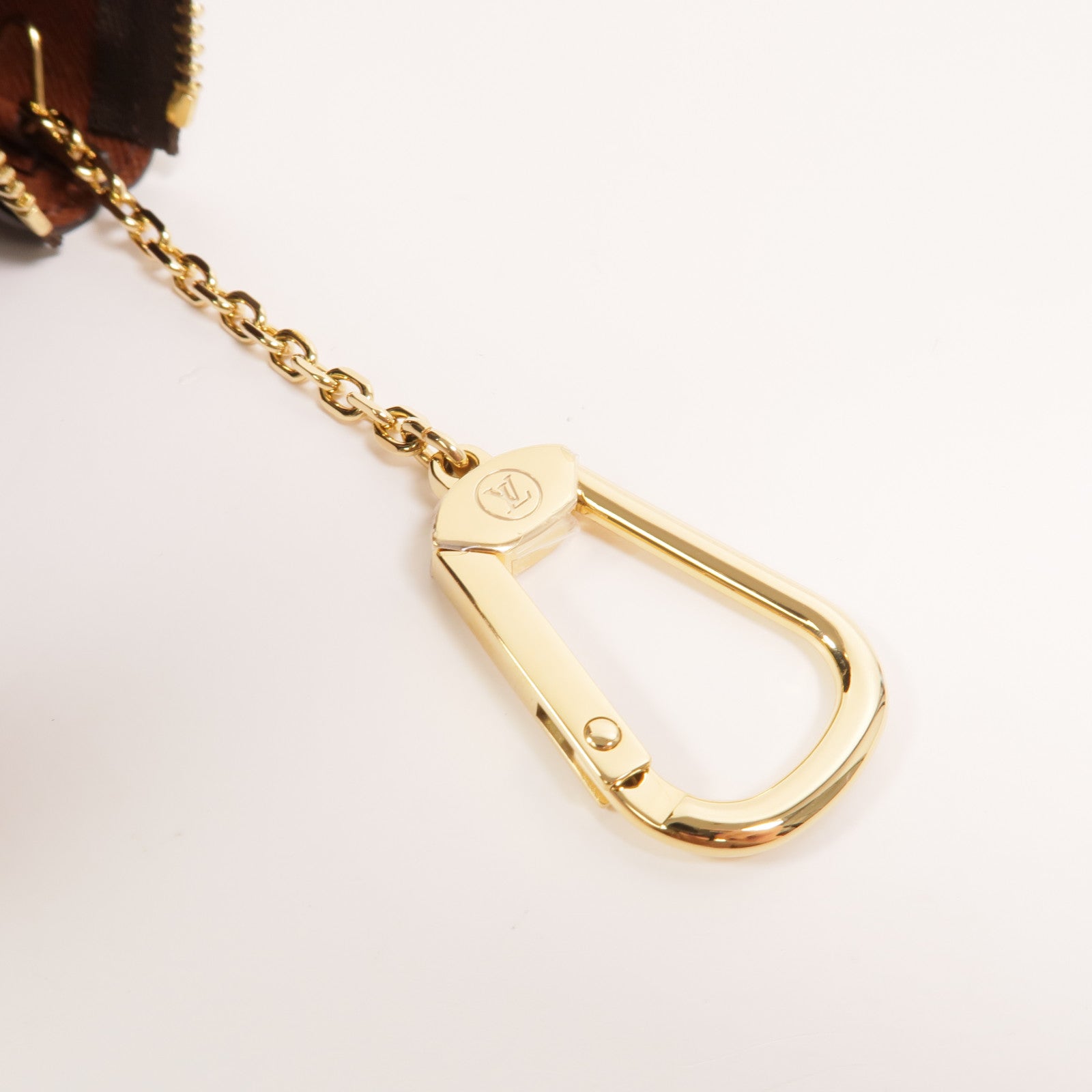 LOUIS VUITTON Monogram Key Pouch S零錢包