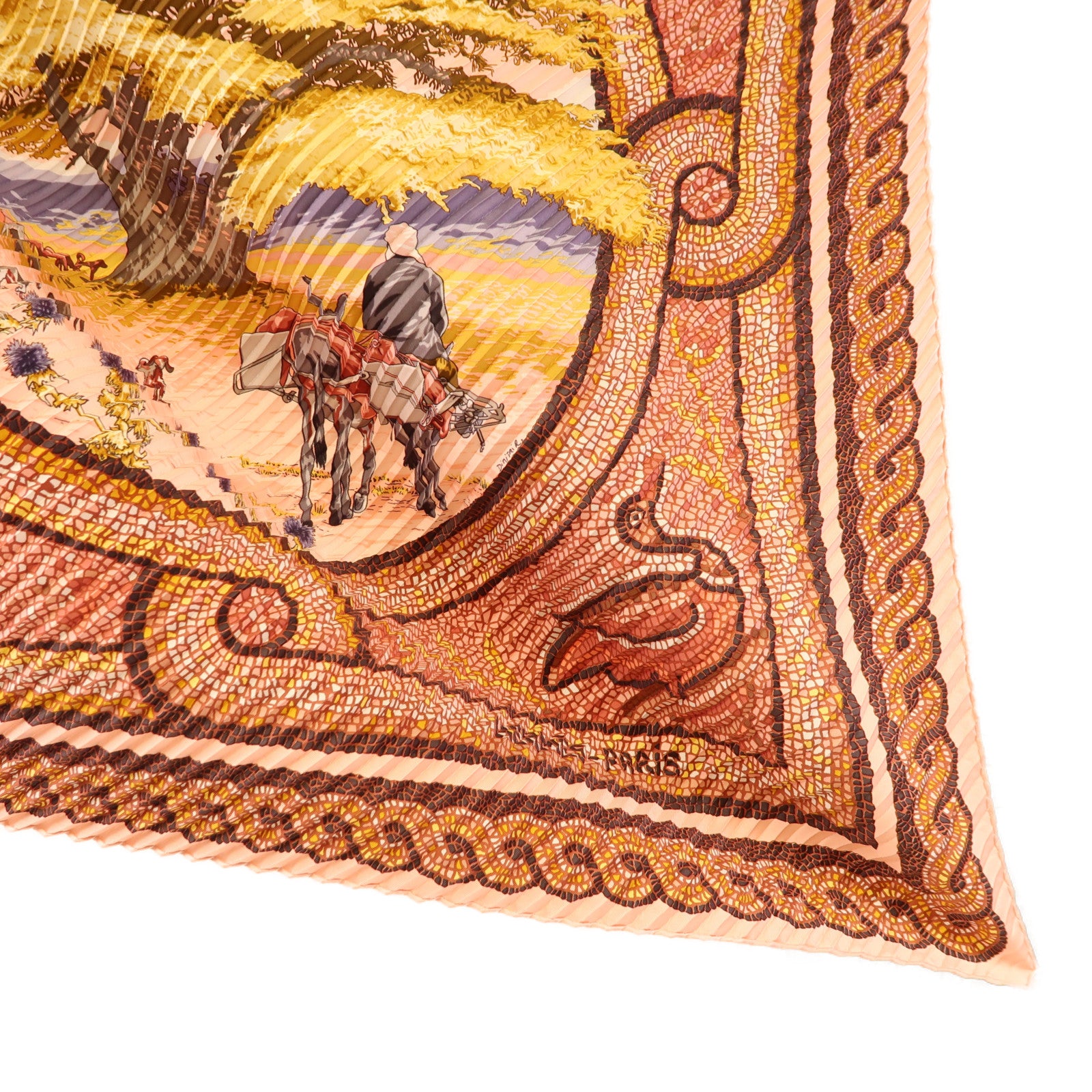 HERMES 絲質Scarf絲巾