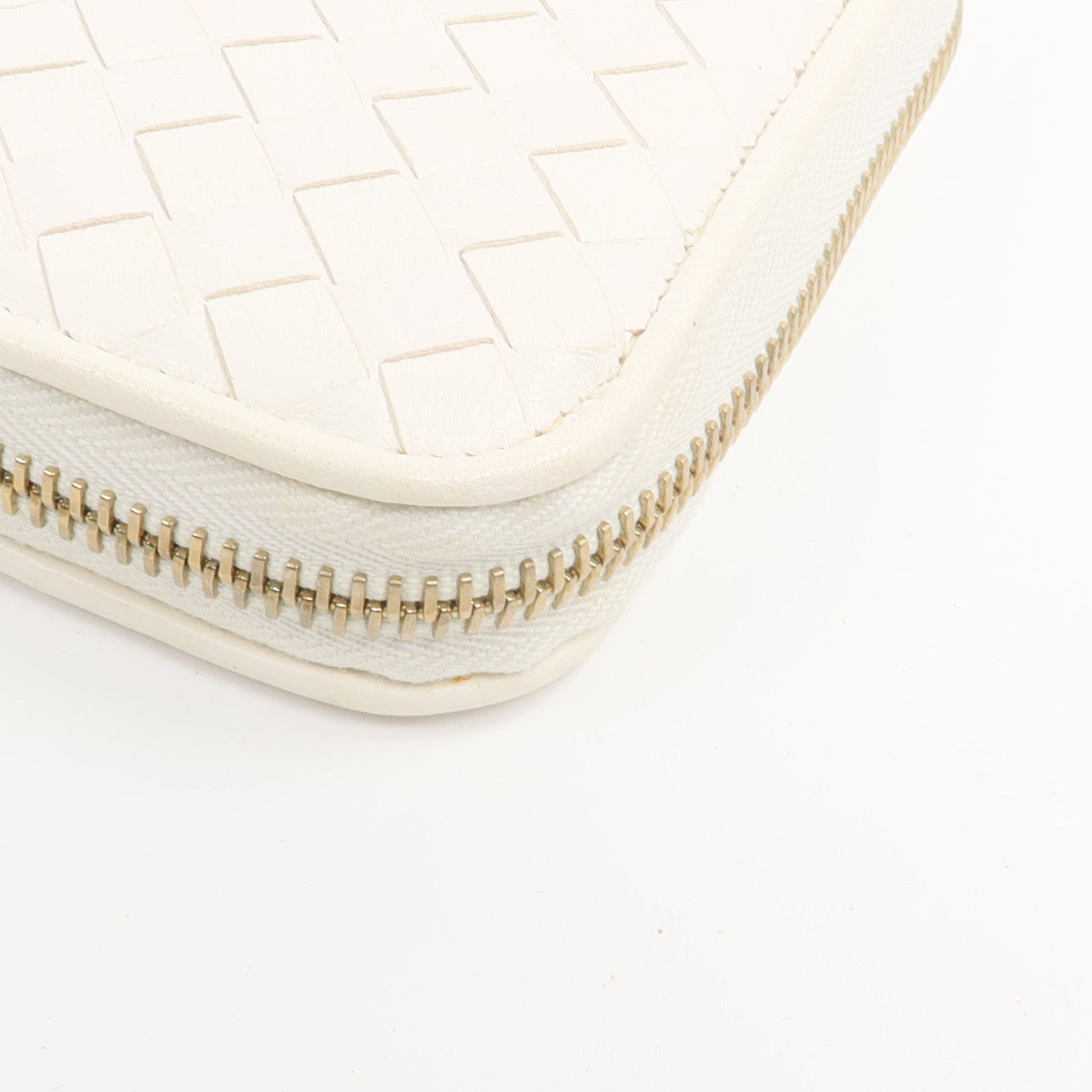 BOTTEGA VENETA 羊皮皮革Zip-Around Long Wallet長錢包