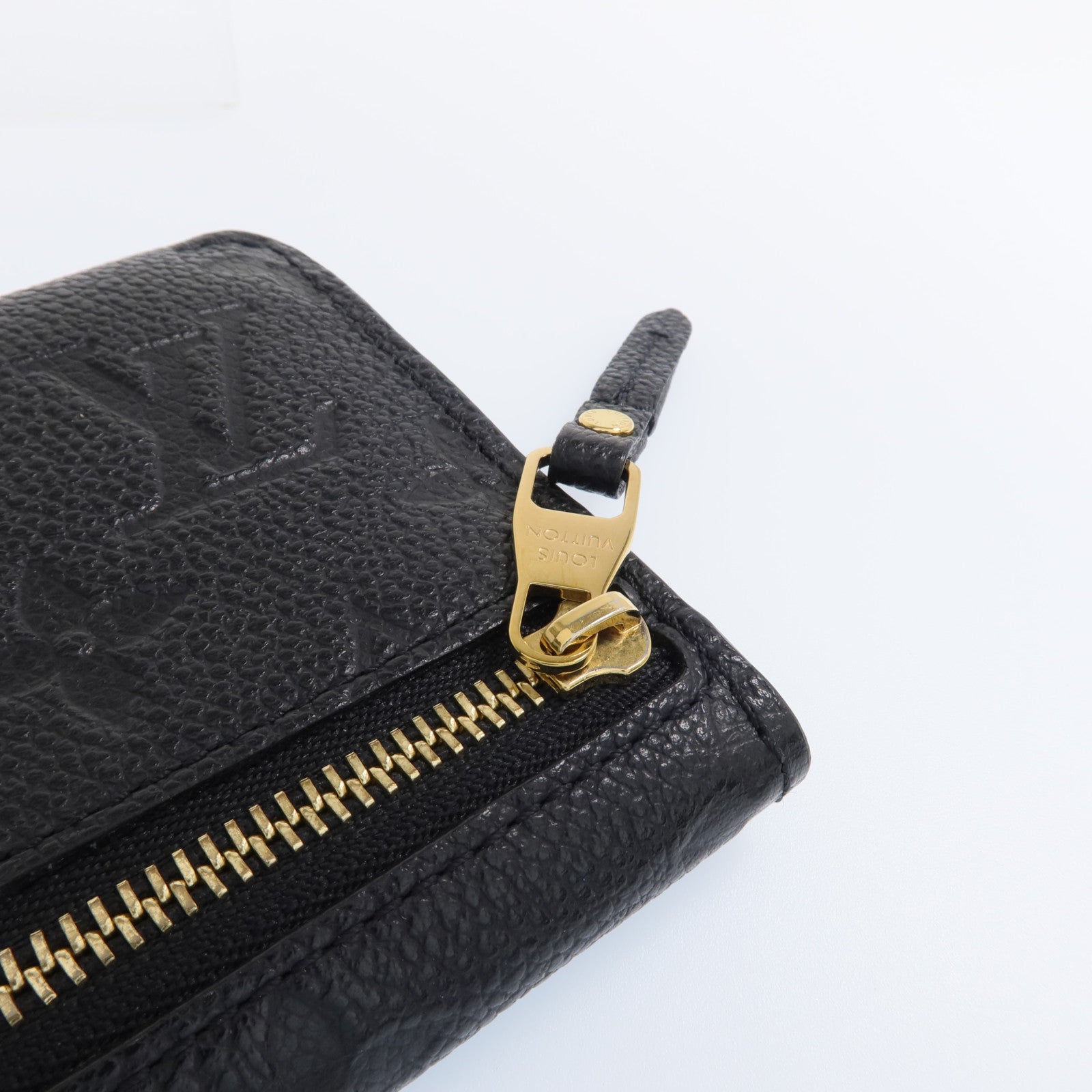LOUIS VUITTON Monogram Empreinte Key&Coin Case金扣零錢包