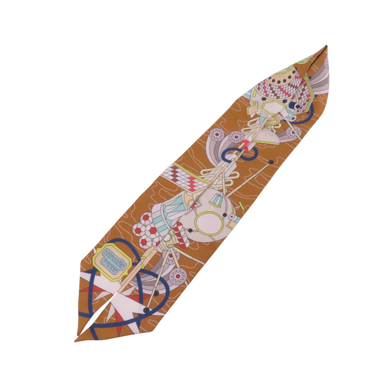 HERMES 絲質Twilly Scarf絲巾