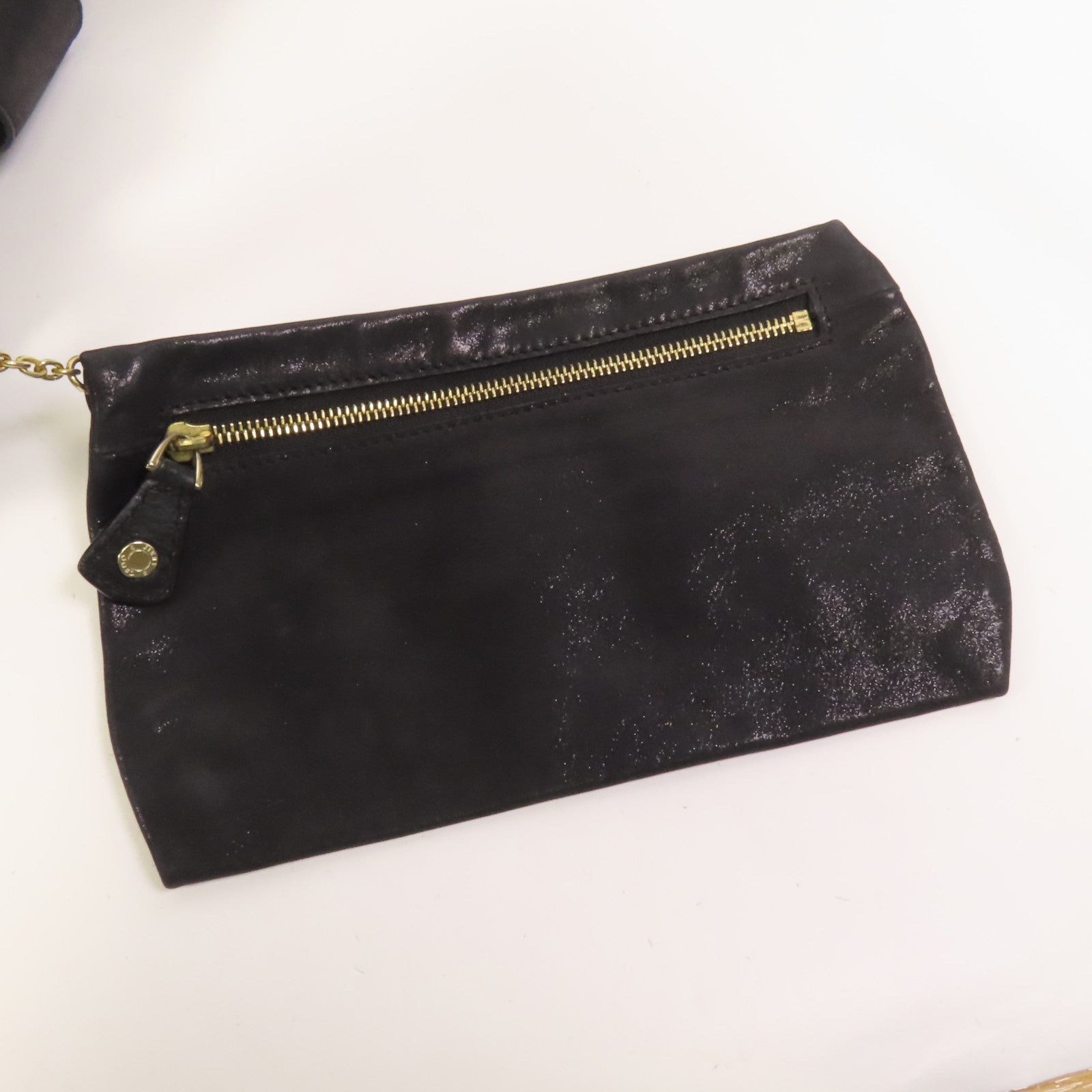 JIMMY CHOO 皮革Ramona Bag金扣肩背袋