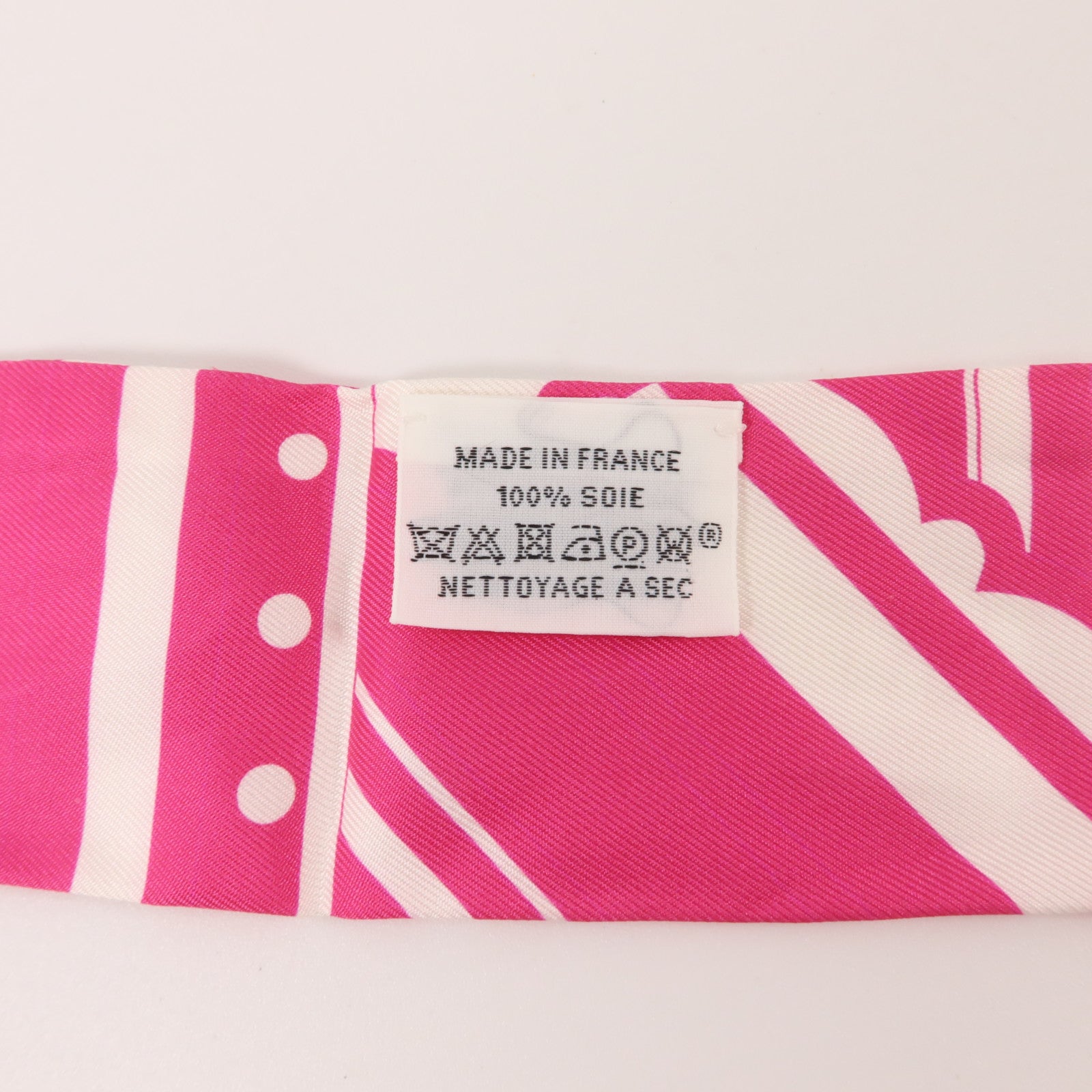 HERMES 絲質Twilly絲巾