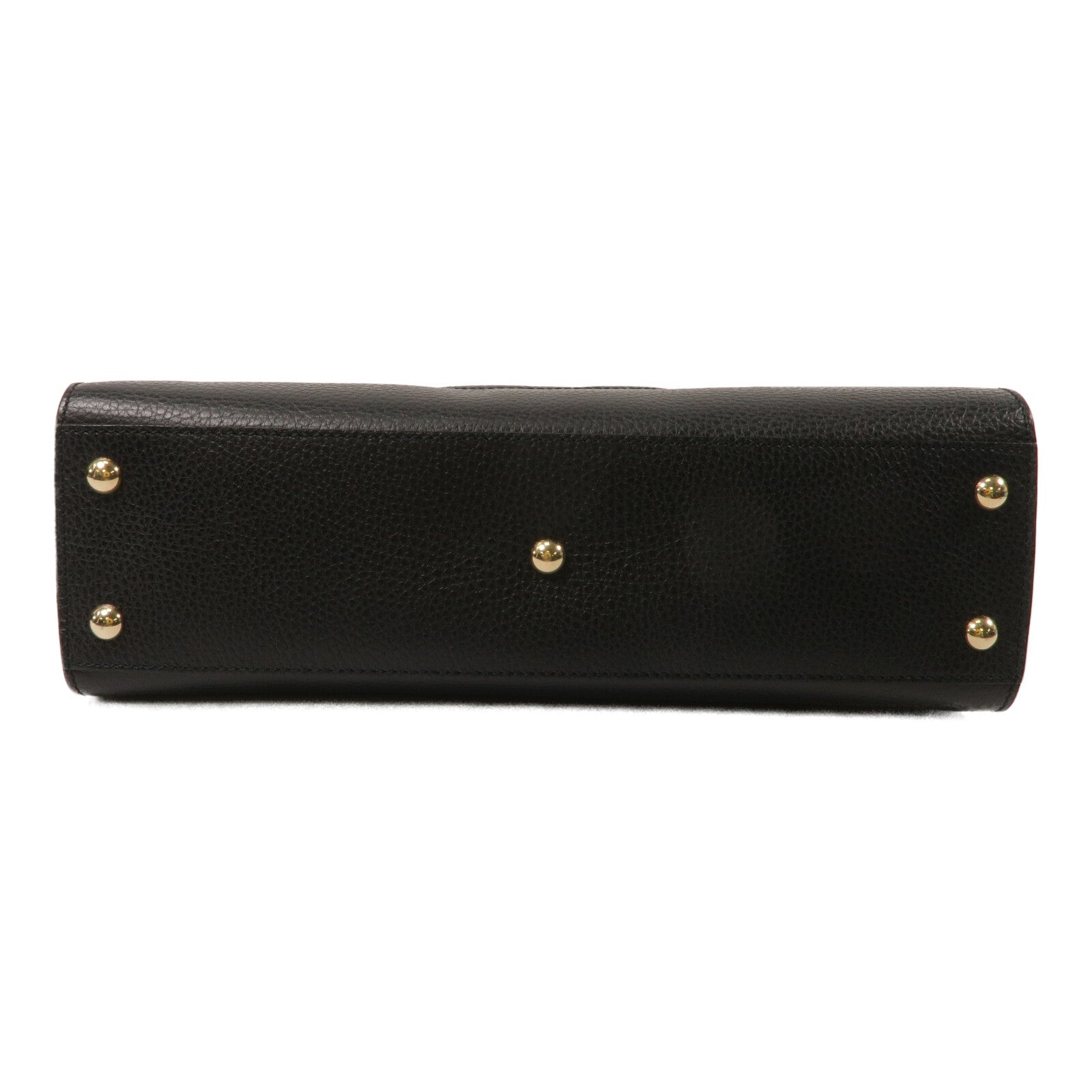 GUCCI 牛皮皮革Interlocking手挽袋