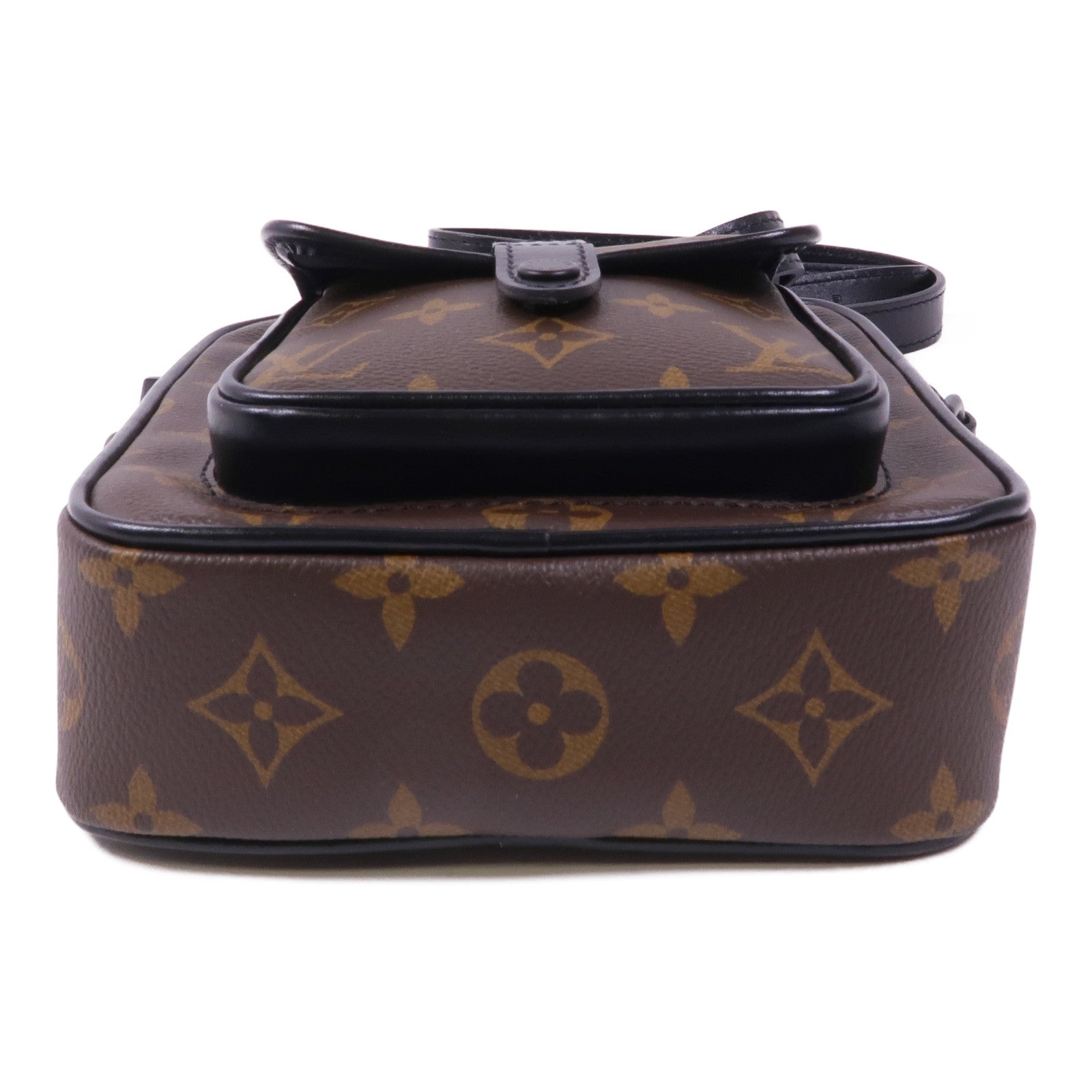 LOUIS VUITTON Monogram Macassar Christopher Wearable Wallet肩背袋