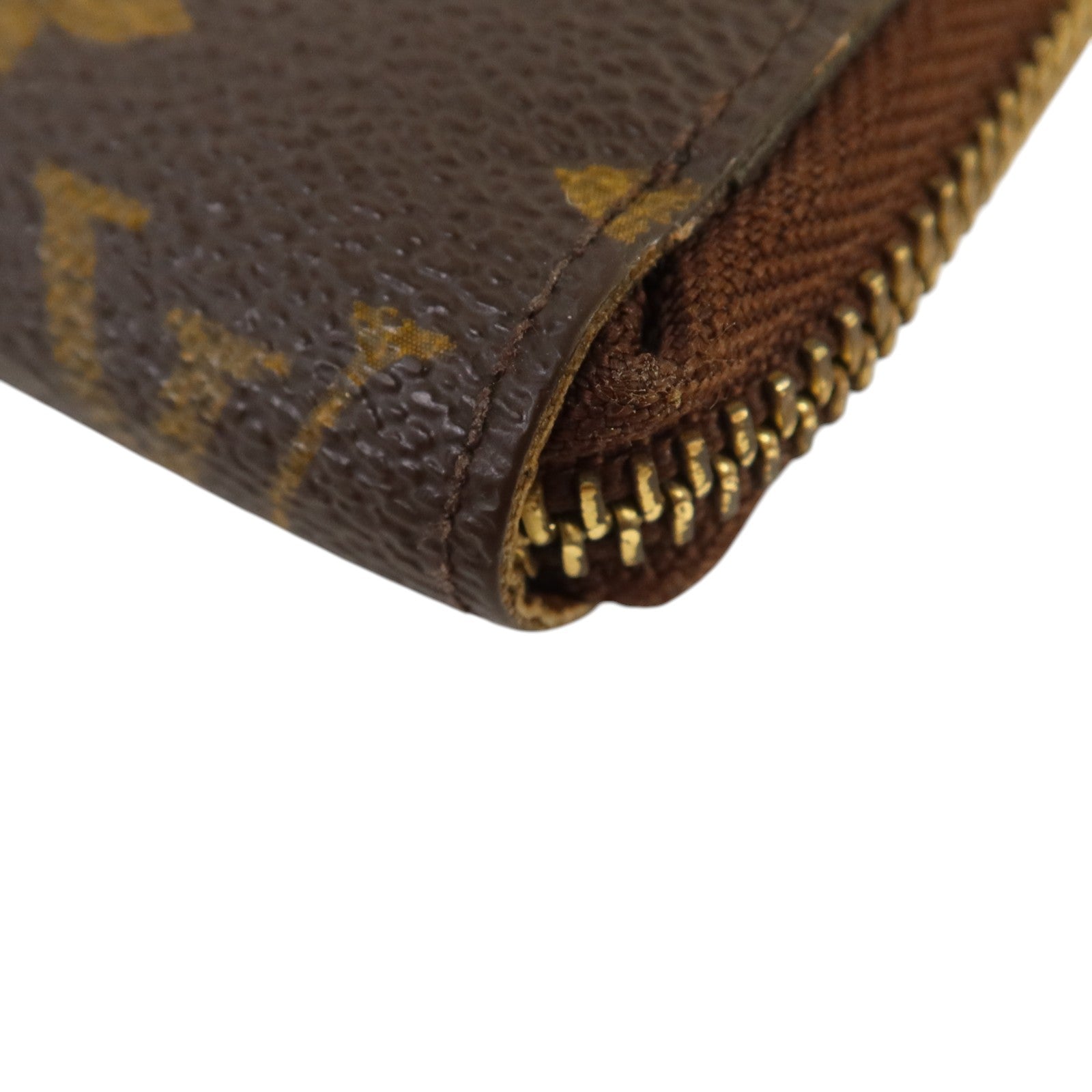 LOUIS VUITTON Monogram Zippy Wallet金扣長錢包