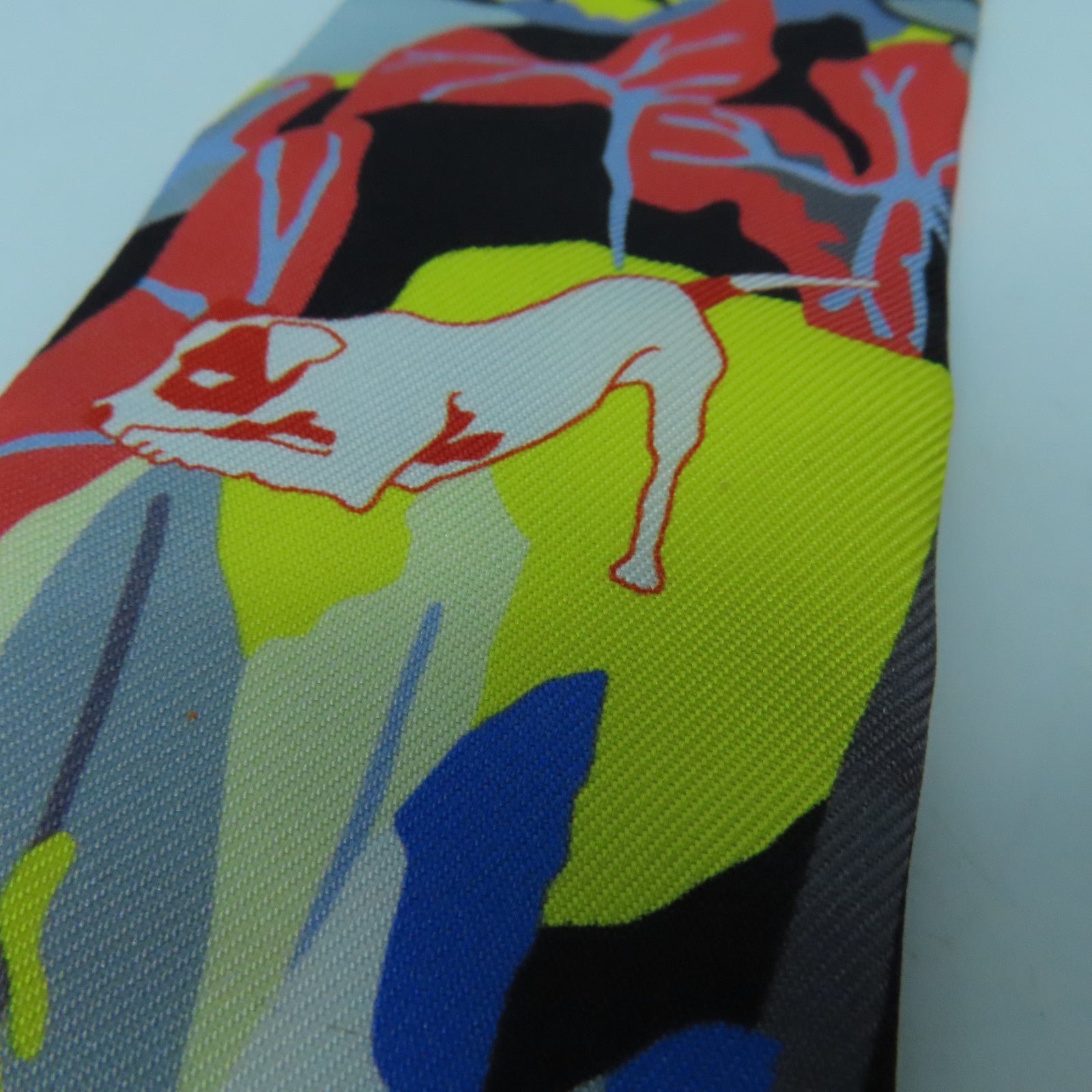 HERMES 【激減優惠】絲質Twilly絲巾彩色