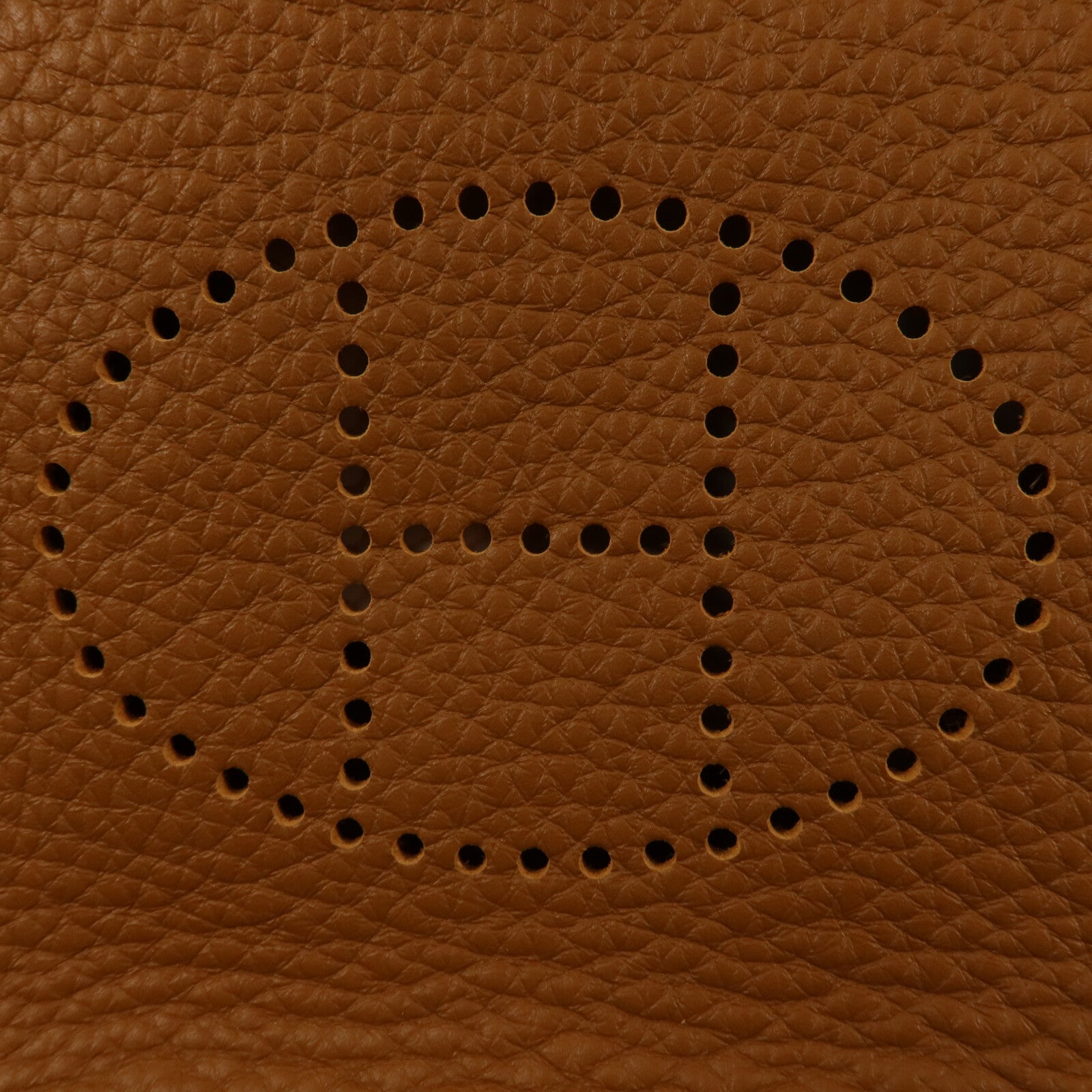 HERMES Clemence皮革Evelyne TPM肩背袋Gold