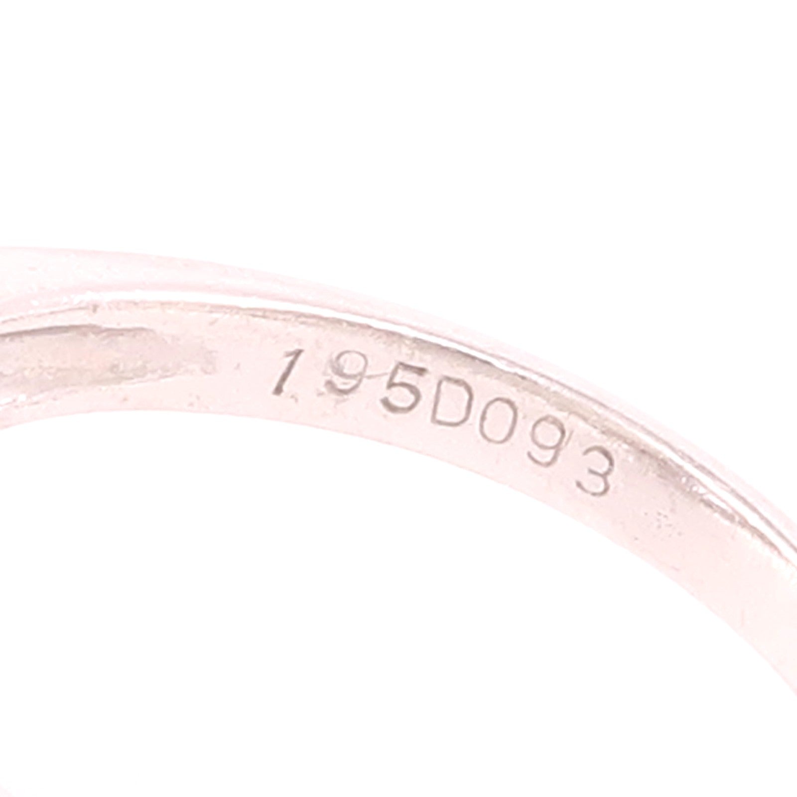 JEWELRY 【激減優惠】PT850鉑金/Sapphire/Diamond Ring藍寶石/鑽石戒指US#5.5