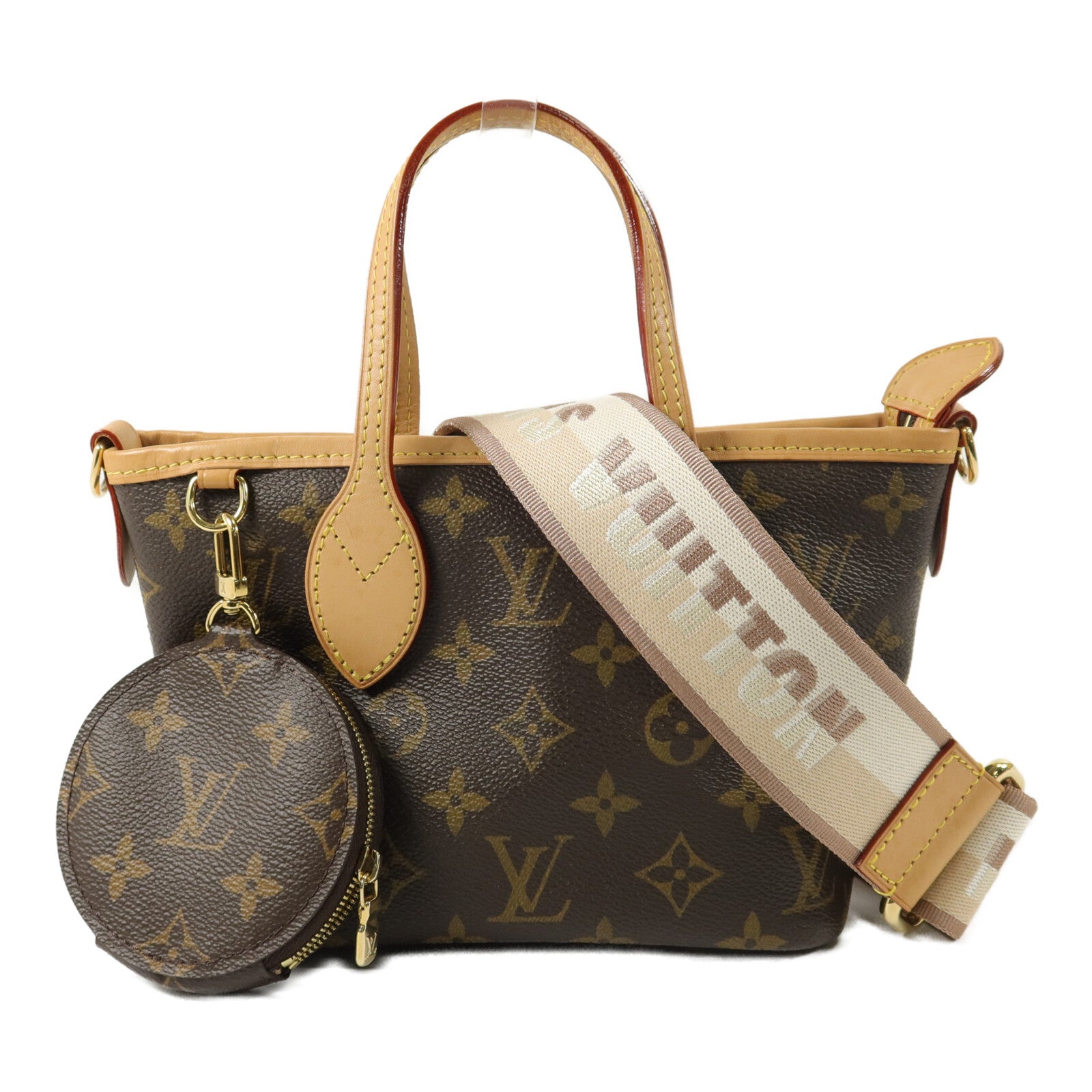 LOUIS VUITTON Monogram Neverfull BB手挽肩背兩用袋