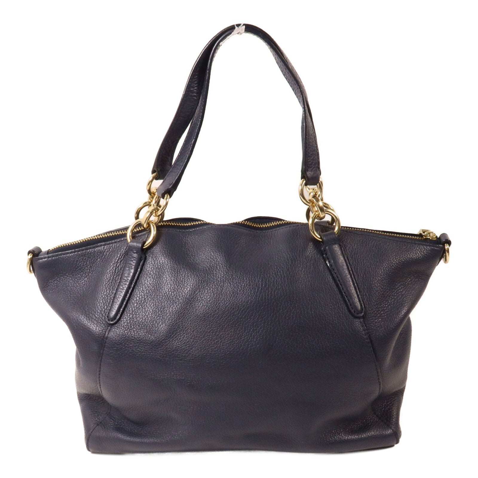 COACH 牛皮皮革2 Way Shoulder手挽肩背兩用袋
