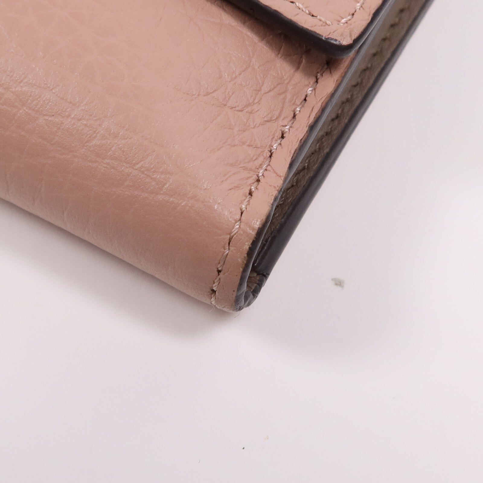 LOUIS VUITTON Taurillon皮革Capucines Compact銀扣錢包