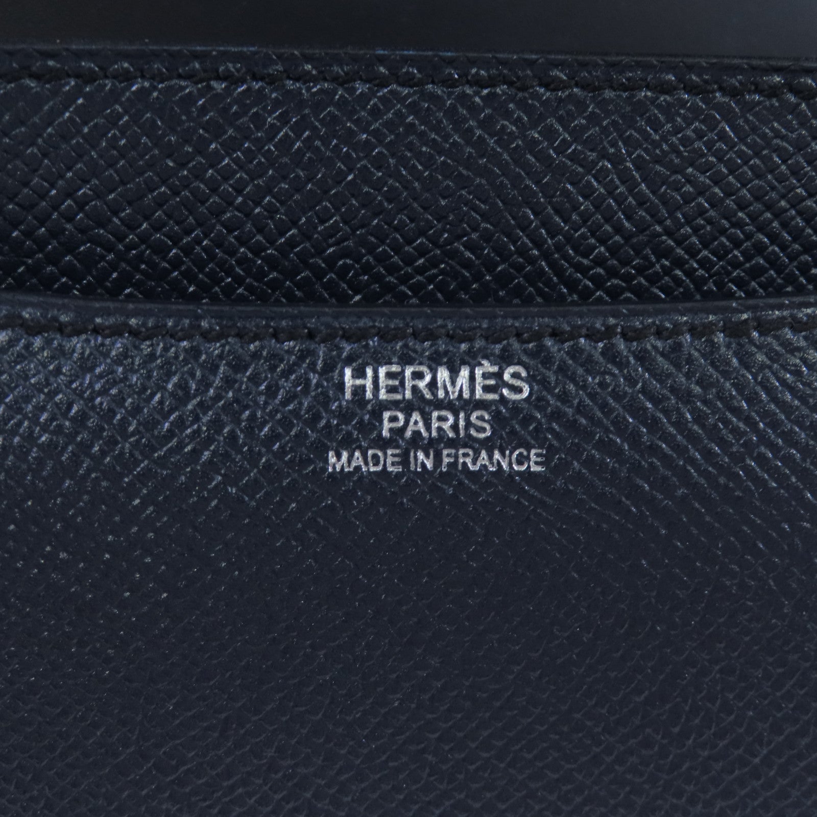 HERMES Epsom皮革Constance 24 Shoulder Bag銀扣肩背袋