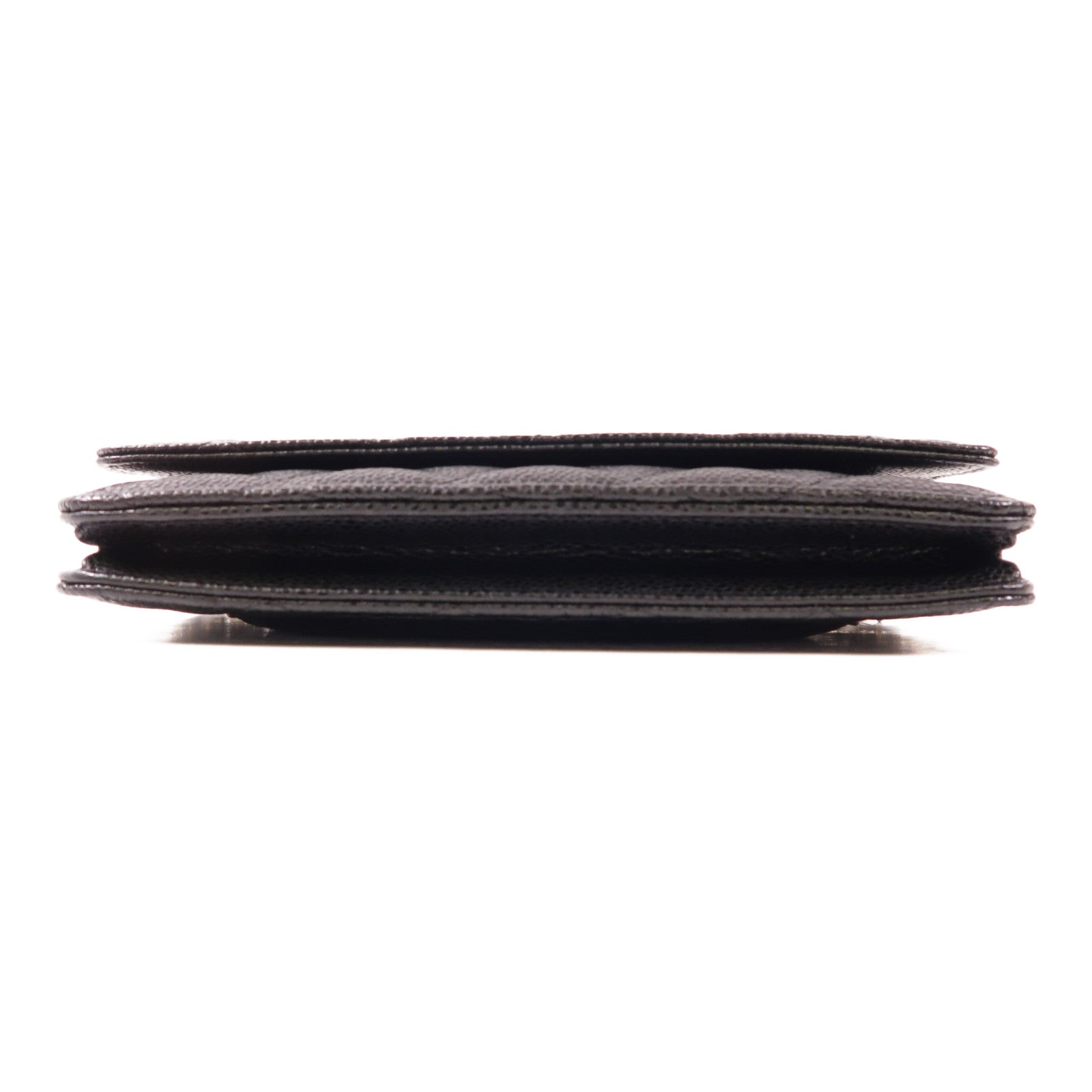 CHANEL 牛皮皮革WOC Wallet On Chain銀扣鏈帶肩背袋