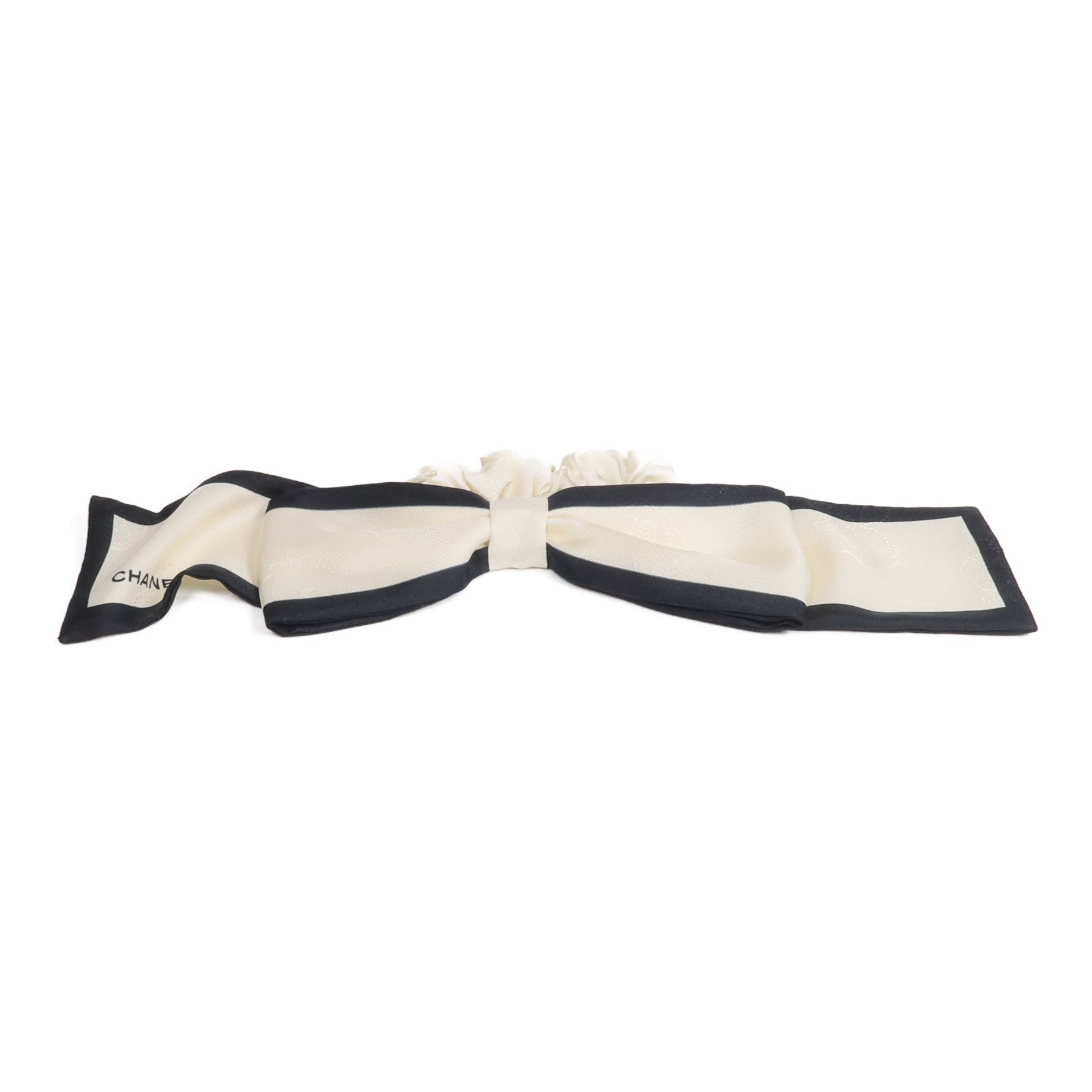 CHANEL 絲質Ribbon Hair髮飾