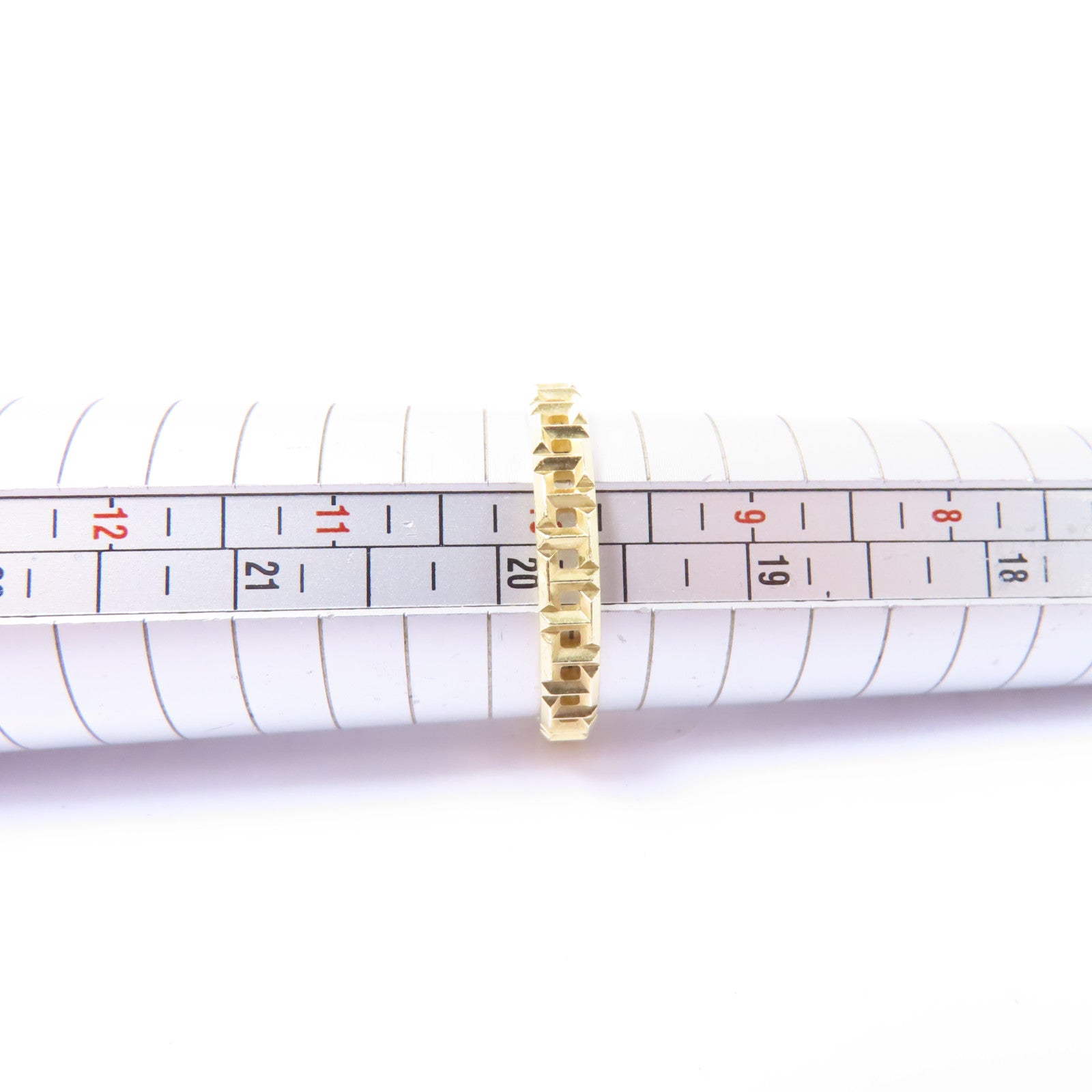 TIFFANY＆CO 18K黄金T True Narrow Ring戒指US#10
