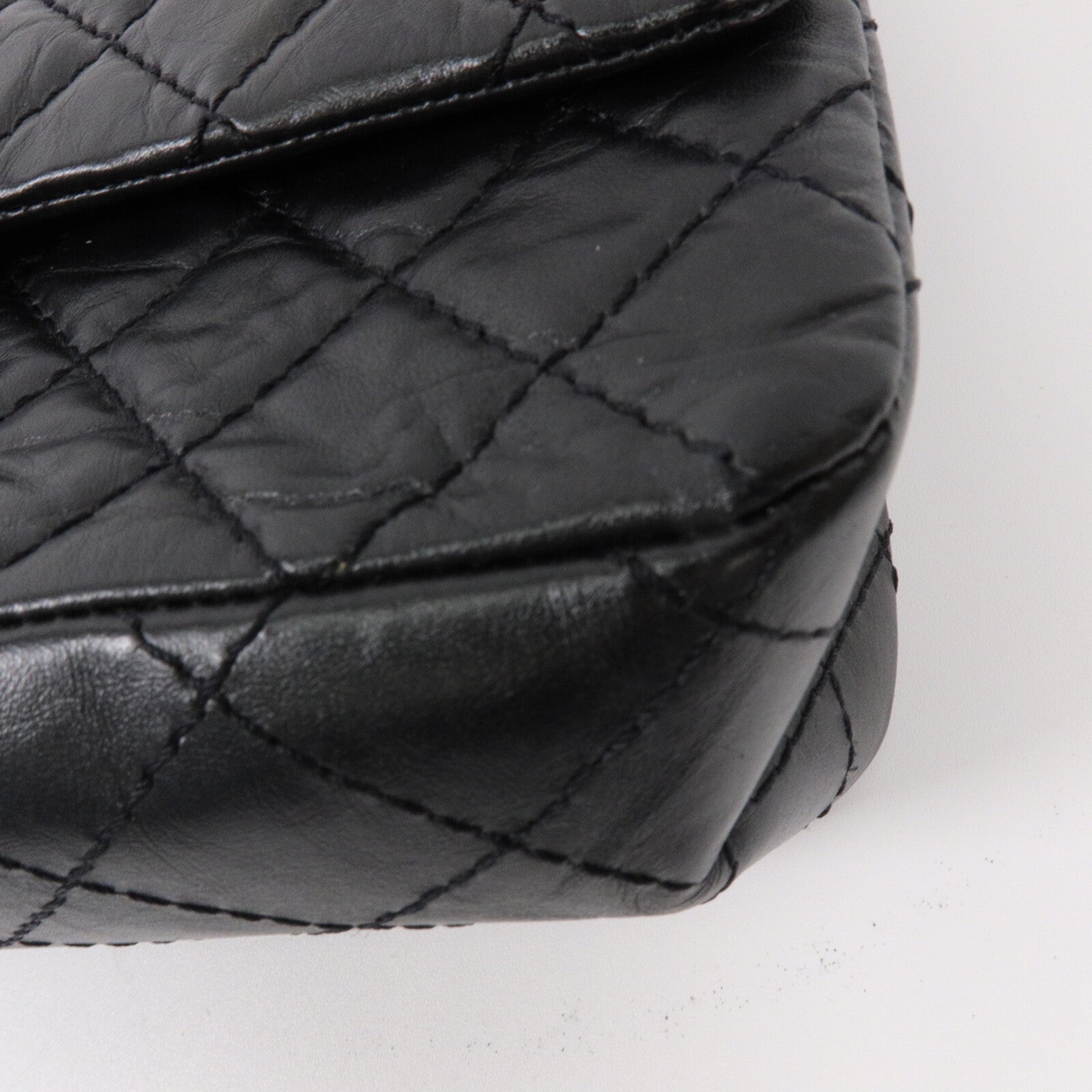 CHANEL 牛皮皮革2.55 Reissue Flap鏈帶肩背袋