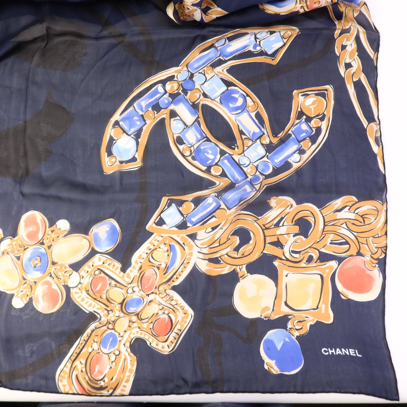 CHANEL 絲質Scarf絲巾