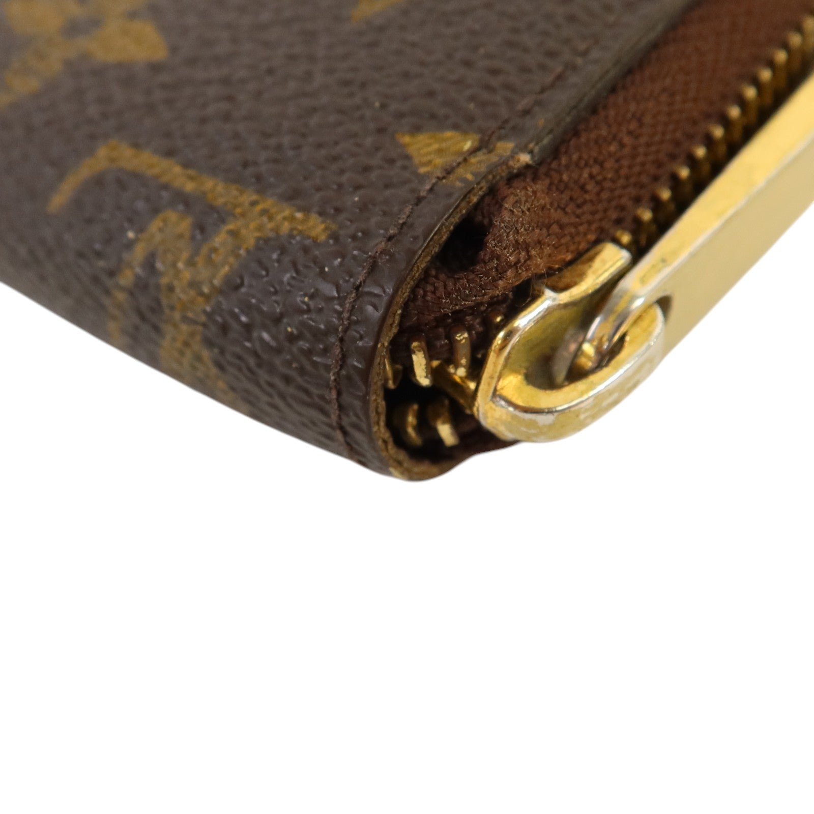 LOUIS VUITTON Monogram Zippy Wallet金扣長錢包