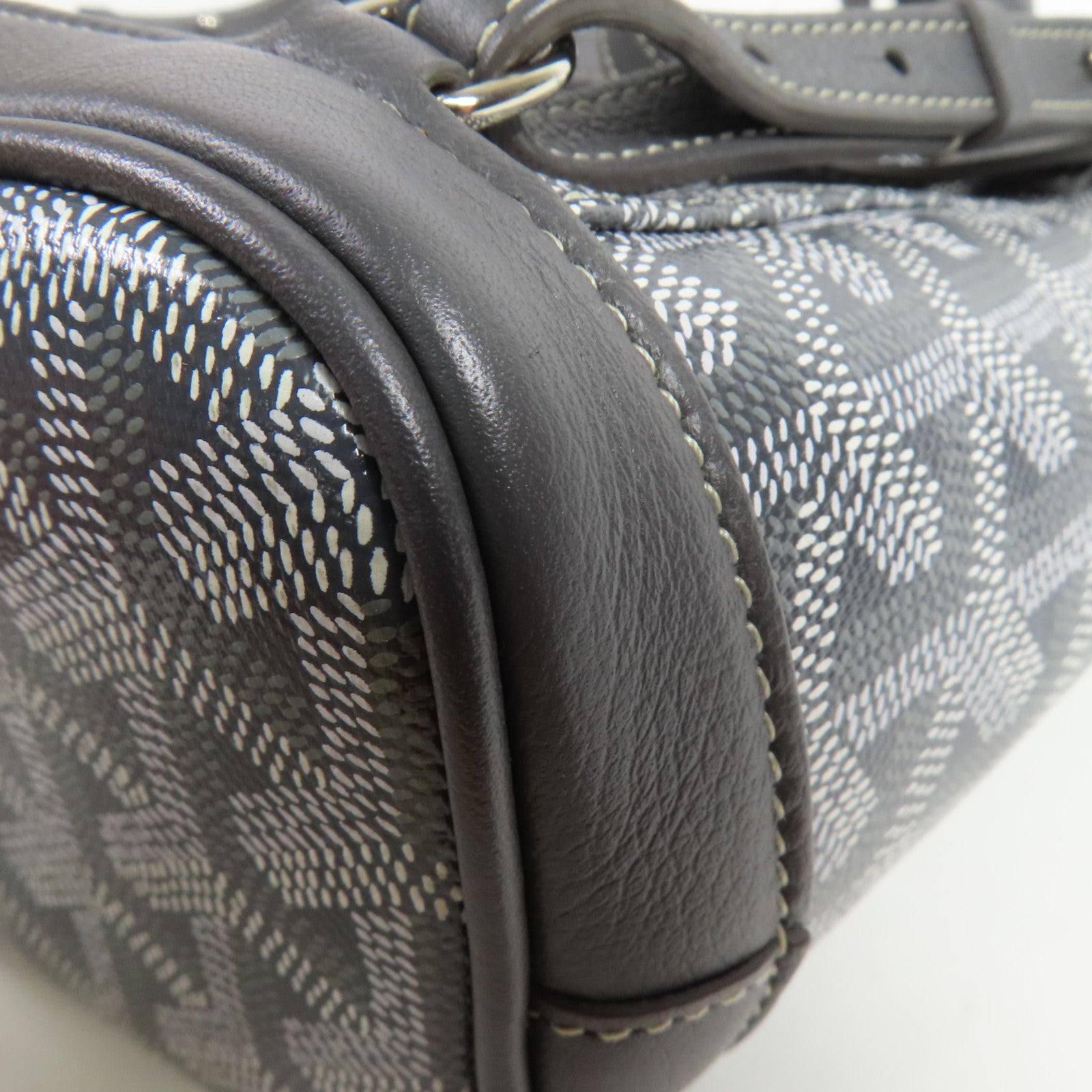 GOYARD 塗層帆布Rucksack銀扣背包