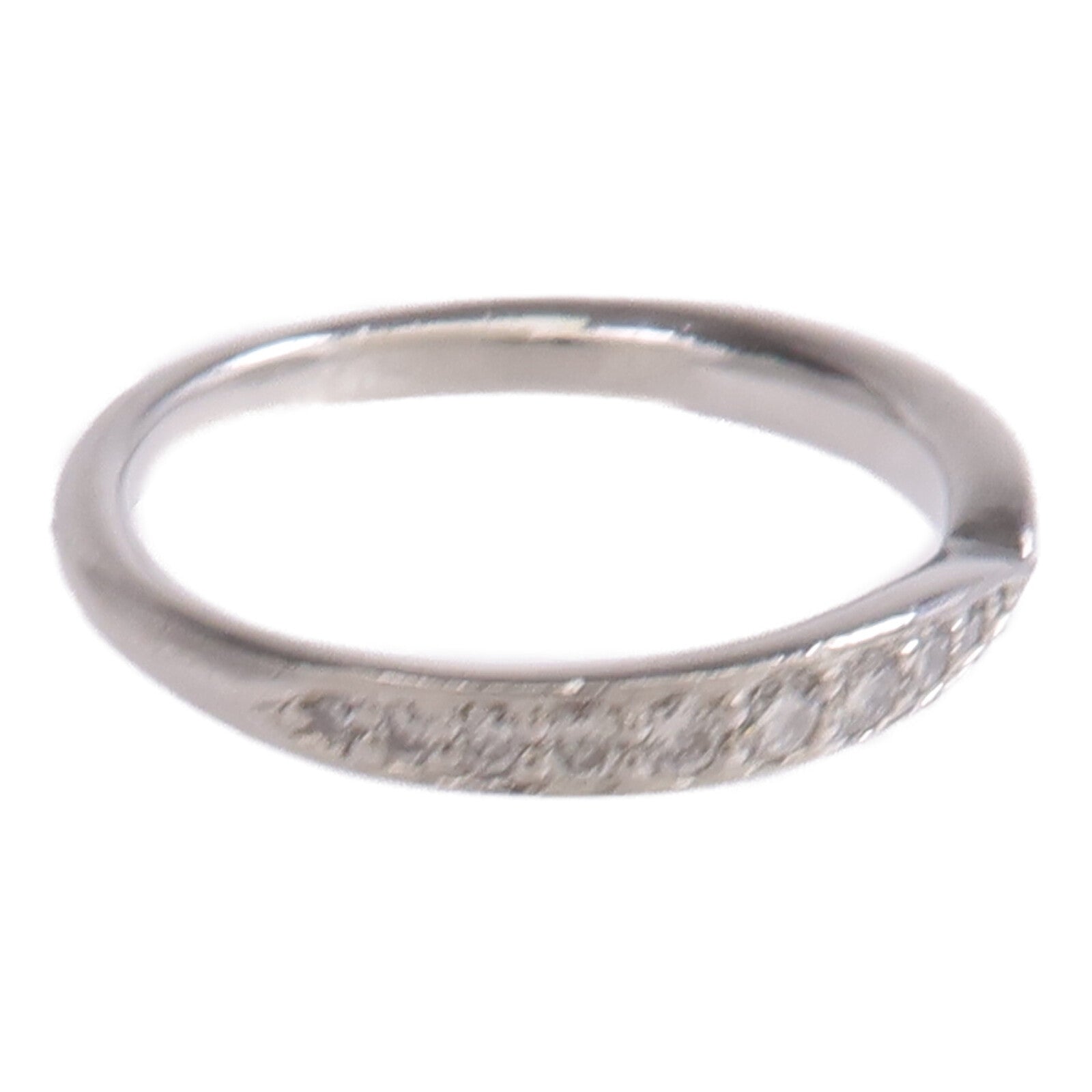 TIFFANY＆CO PT950鉑金Harmony Ring鑽石戒指
