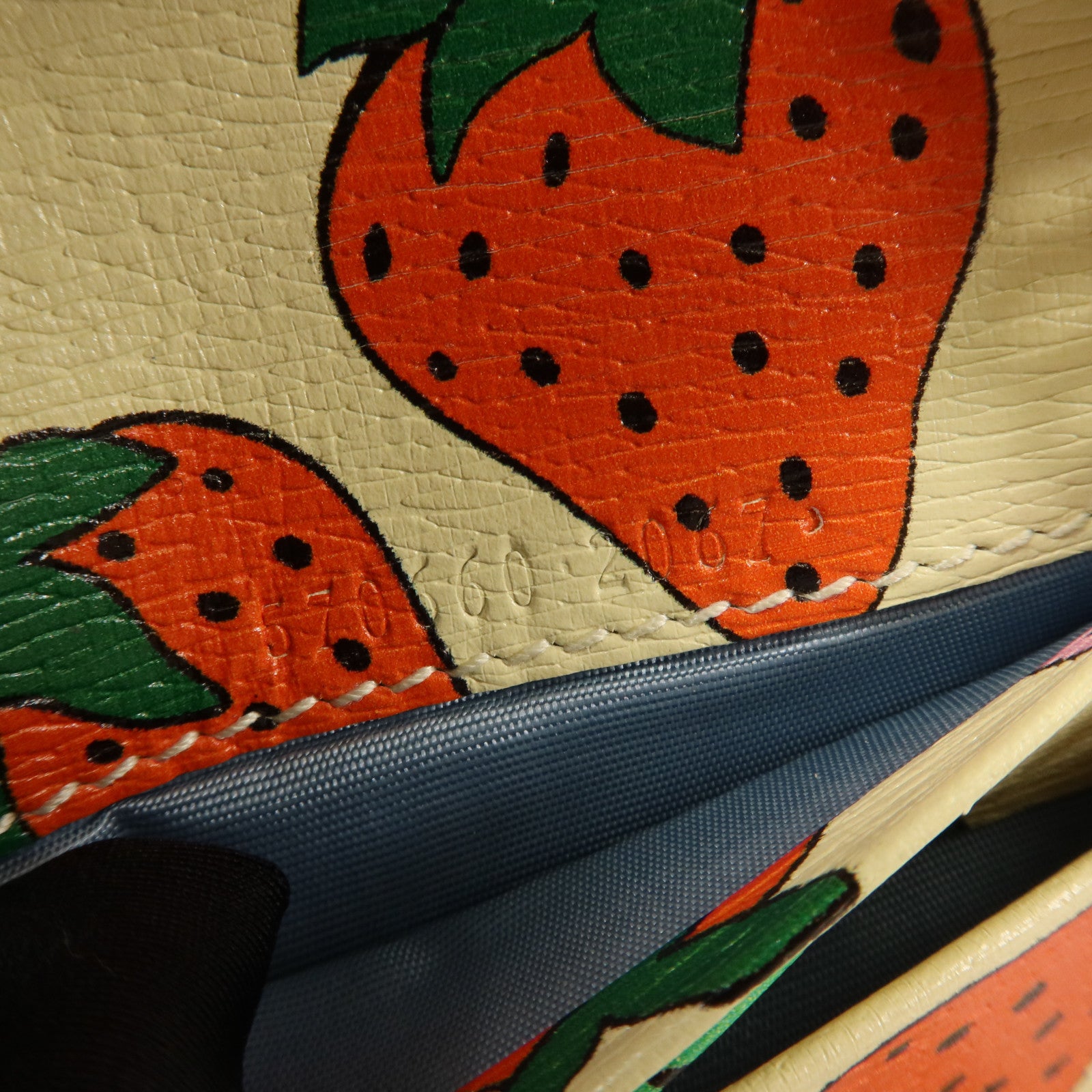 GUCCI 牛皮皮革Zumi Card Case Wallet金扣卡片套