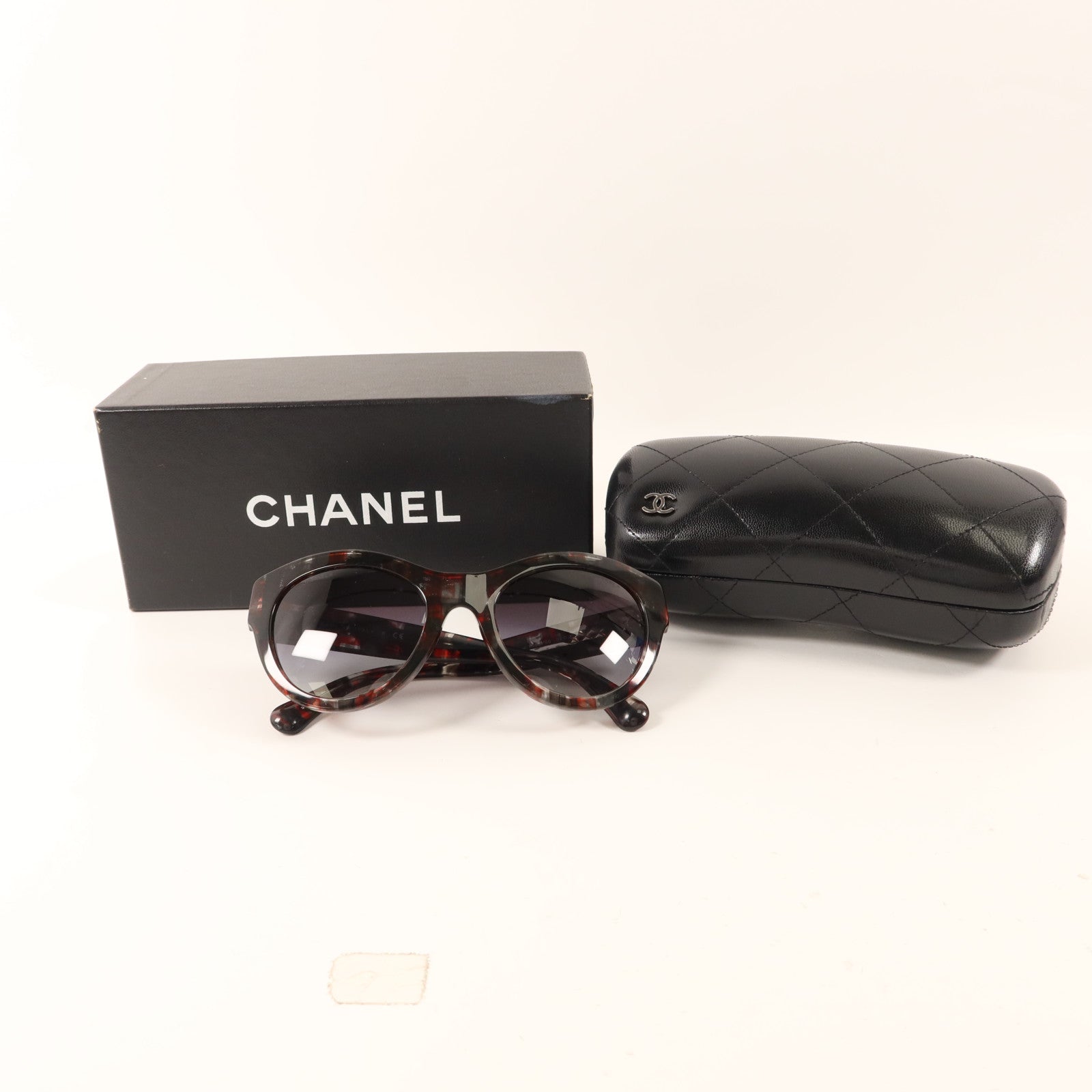 CHANEL 【激減優惠】PVC Sunglass銀扣太陽眼鏡