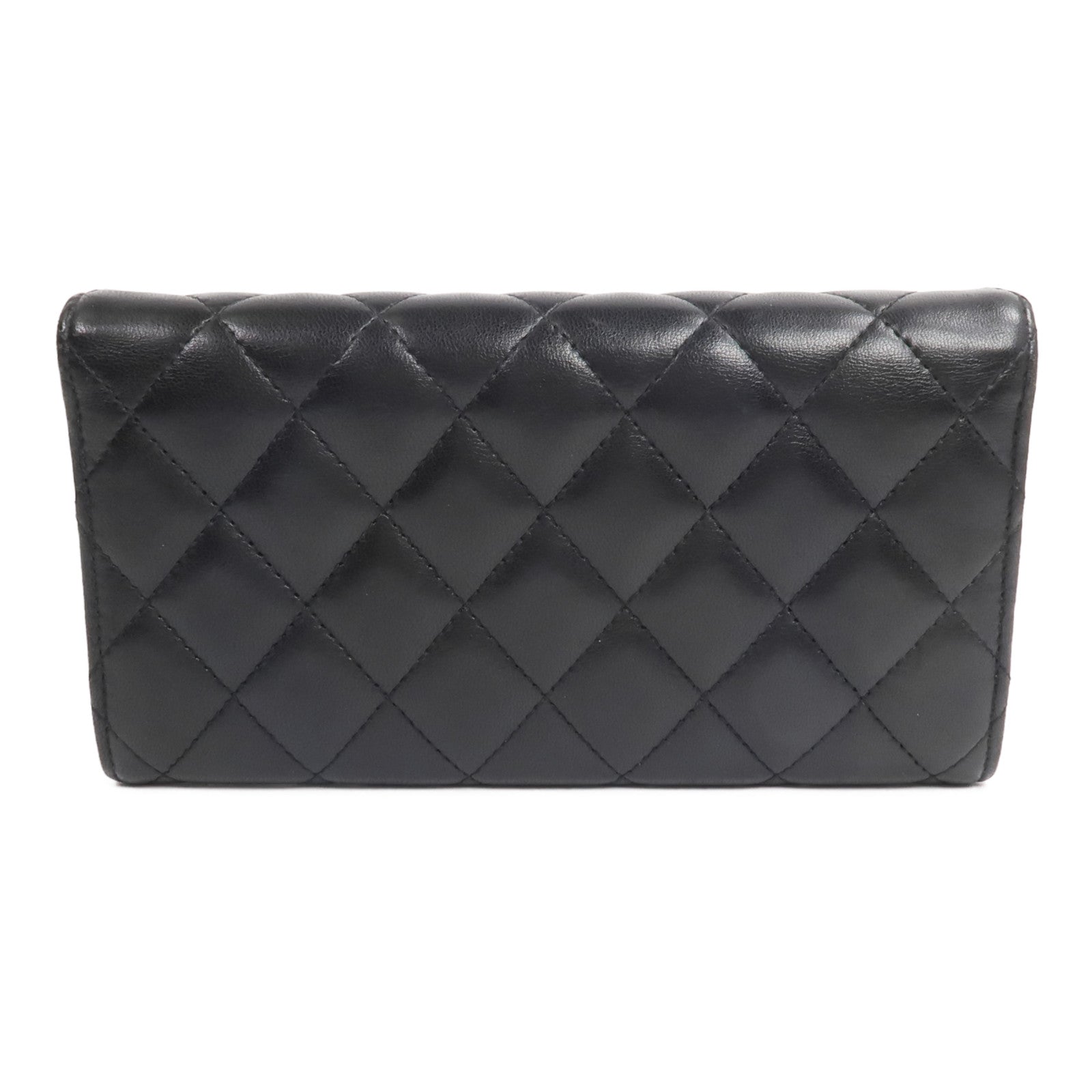 CHANEL 羊皮皮革Classic Long Flap Wallet長錢包