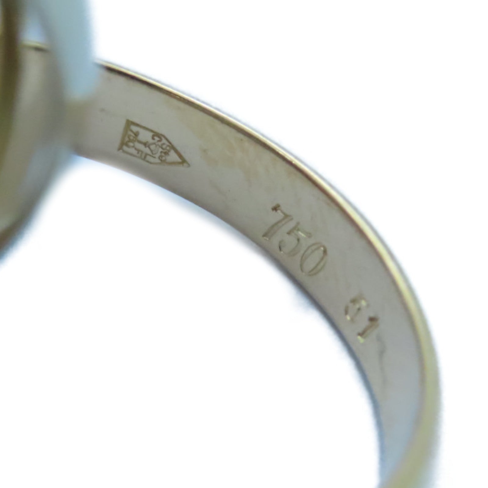 CARTIER 18K黃金/白金/玫瑰金Trinity戒指Cartier#51/US#6