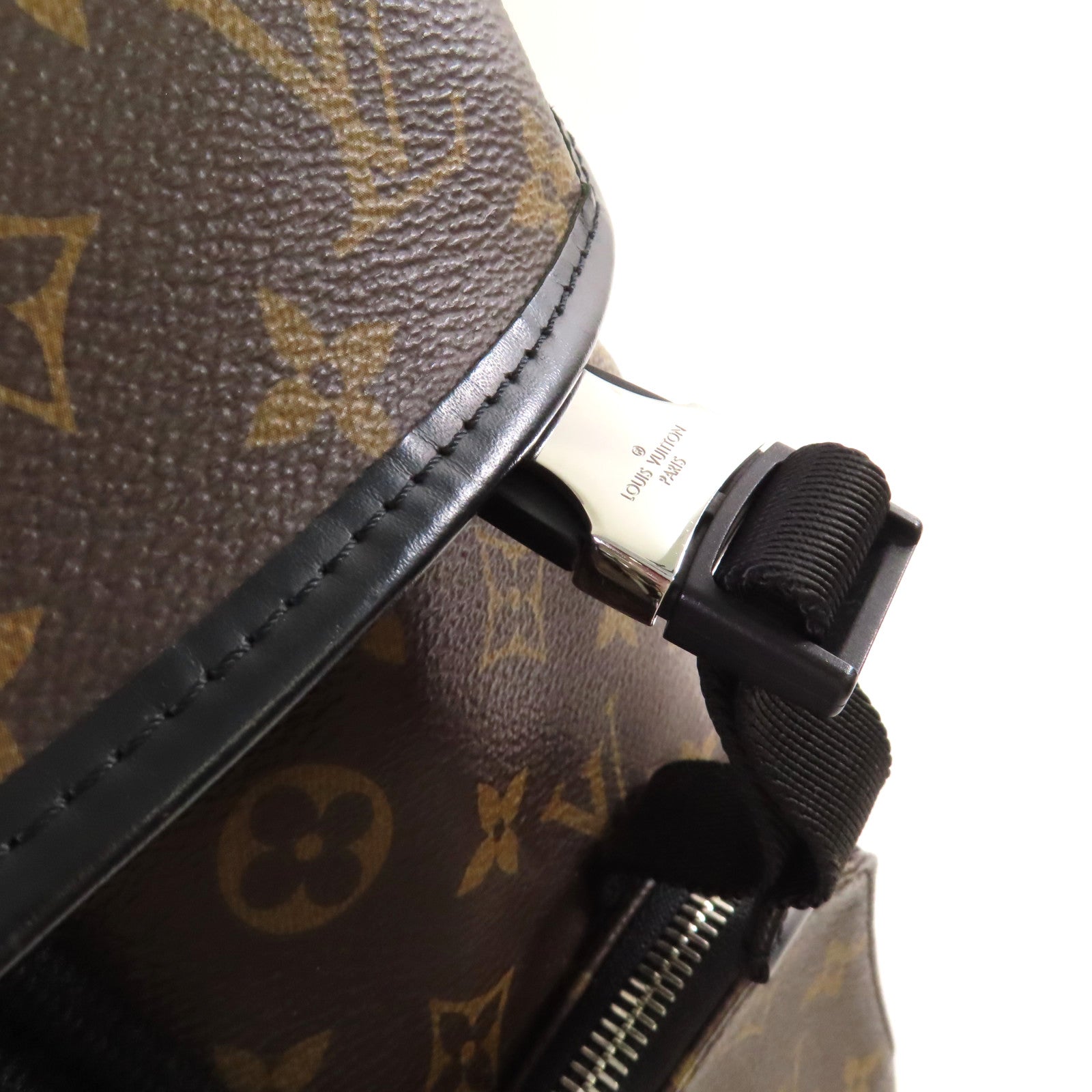 LOUIS VUITTON Monogram Zack Rucksack銀扣背包啡色