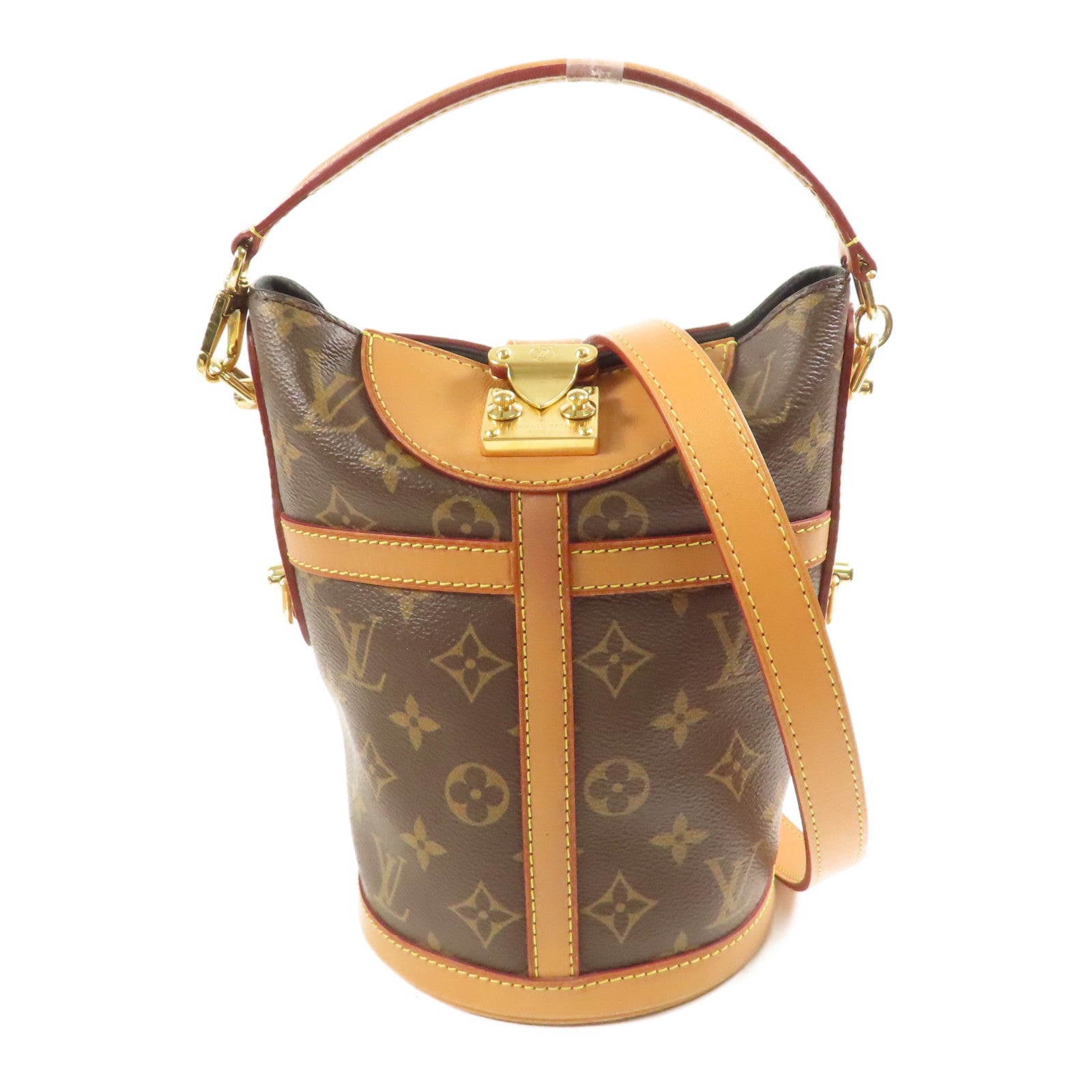 LOUIS VUITTON LV GHW Duffle 2 Way Shoulder Bag Handbag M43587 Monogram Brown