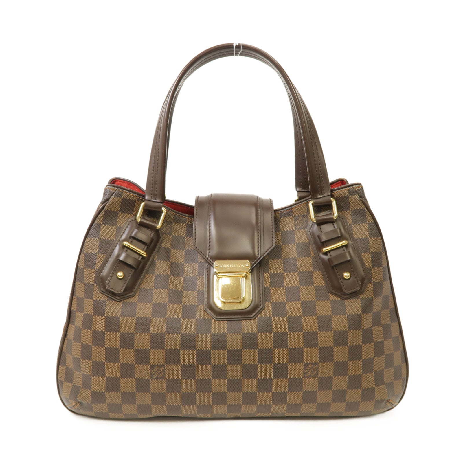 LOUIS VUITTON 【激減優惠】Damier Greet金扣肩背袋棕色