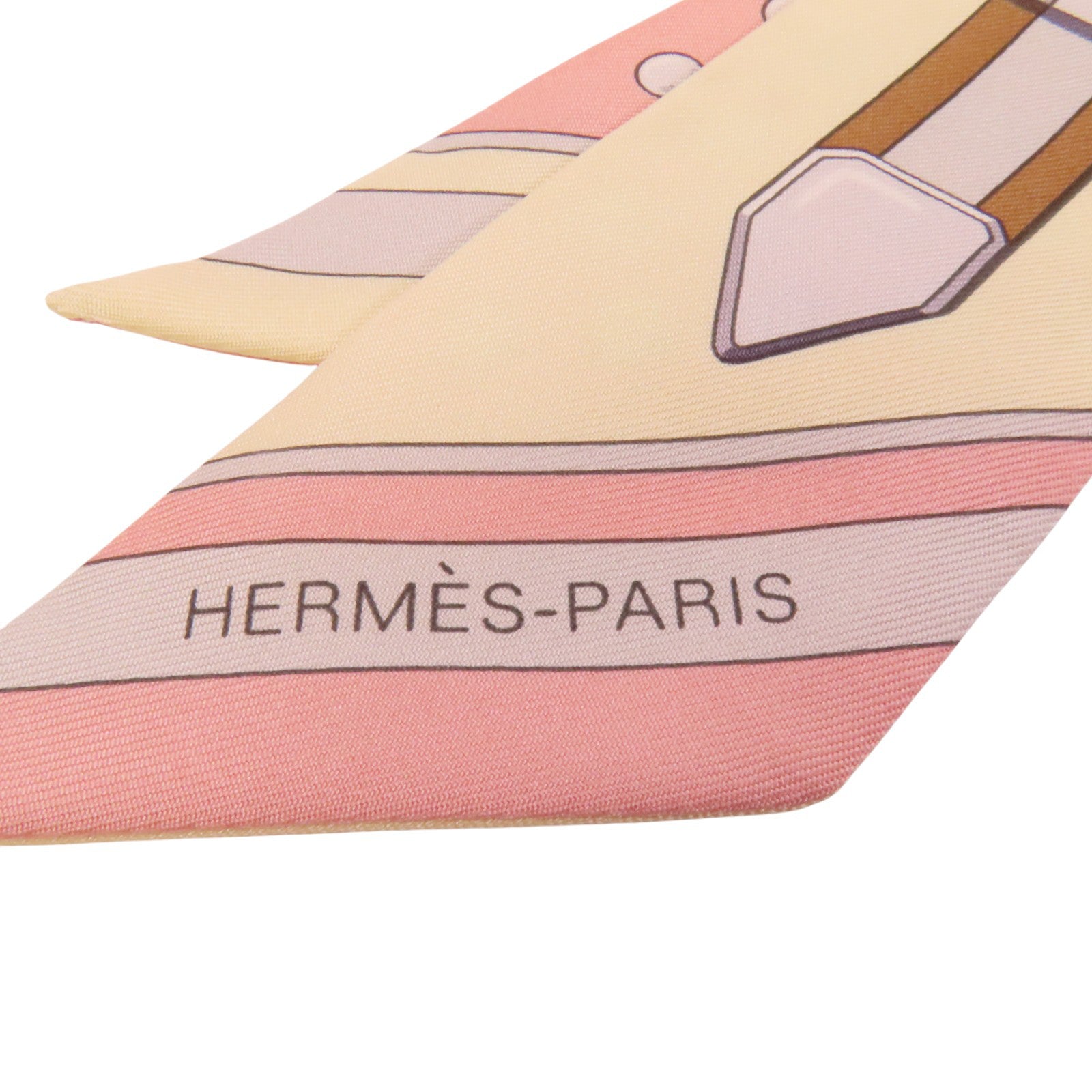 HERMES 絲質Twilly Scarf絲巾