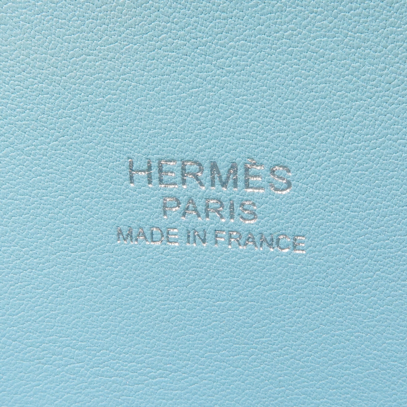 HERMES Swift皮革Bolide 27銀扣手挽肩背兩用袋Bleu Atoll