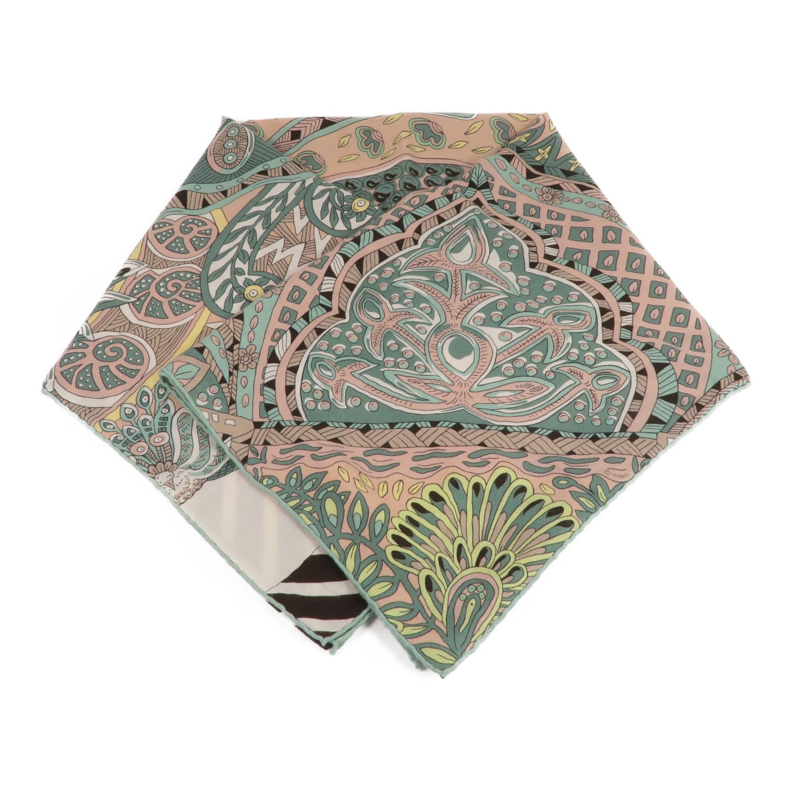HERMES 【激減優惠】羊絨/絲質Scarf圍巾