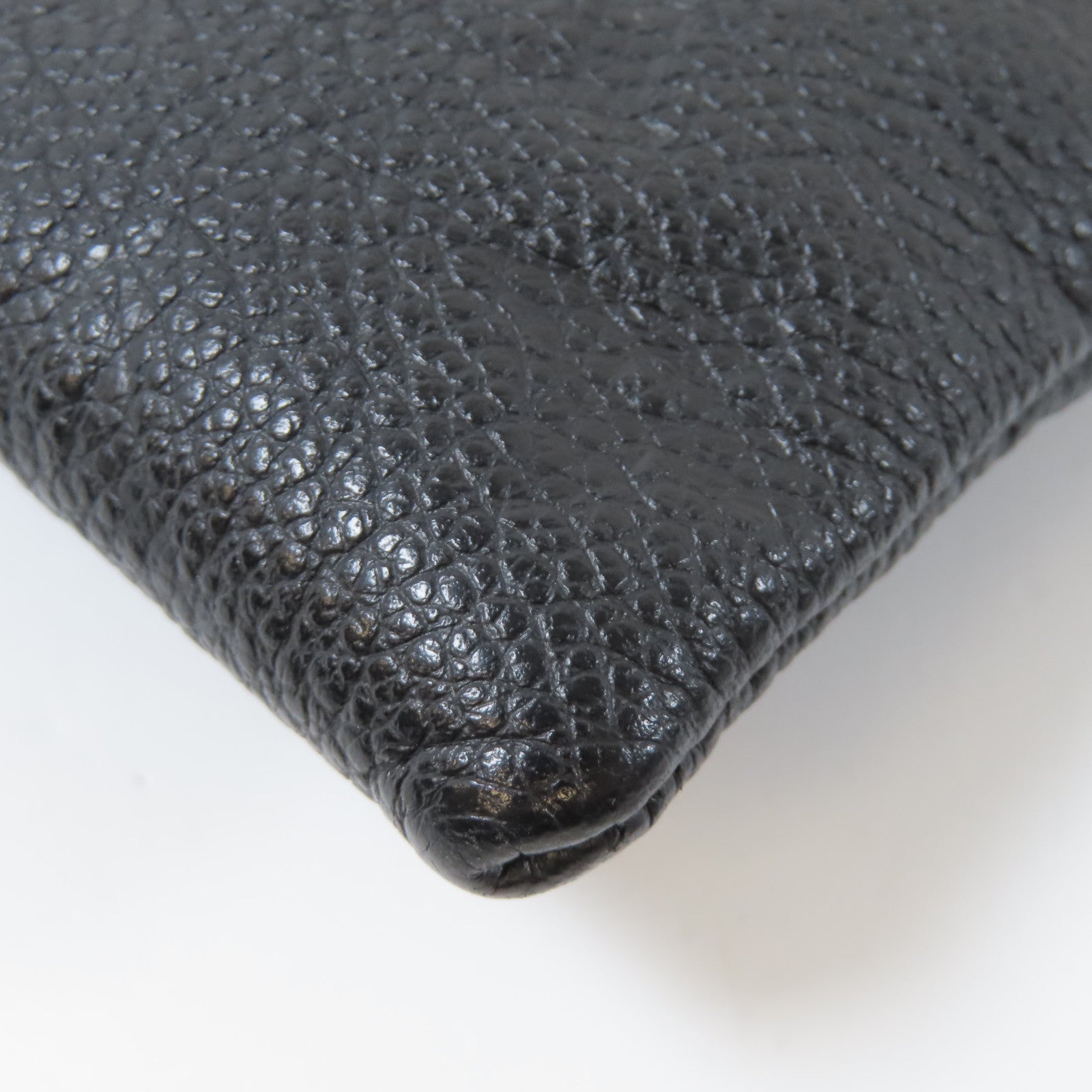 LOUIS VUITTON Monogram Empreinte Daily Pouch金扣手拿包黑色