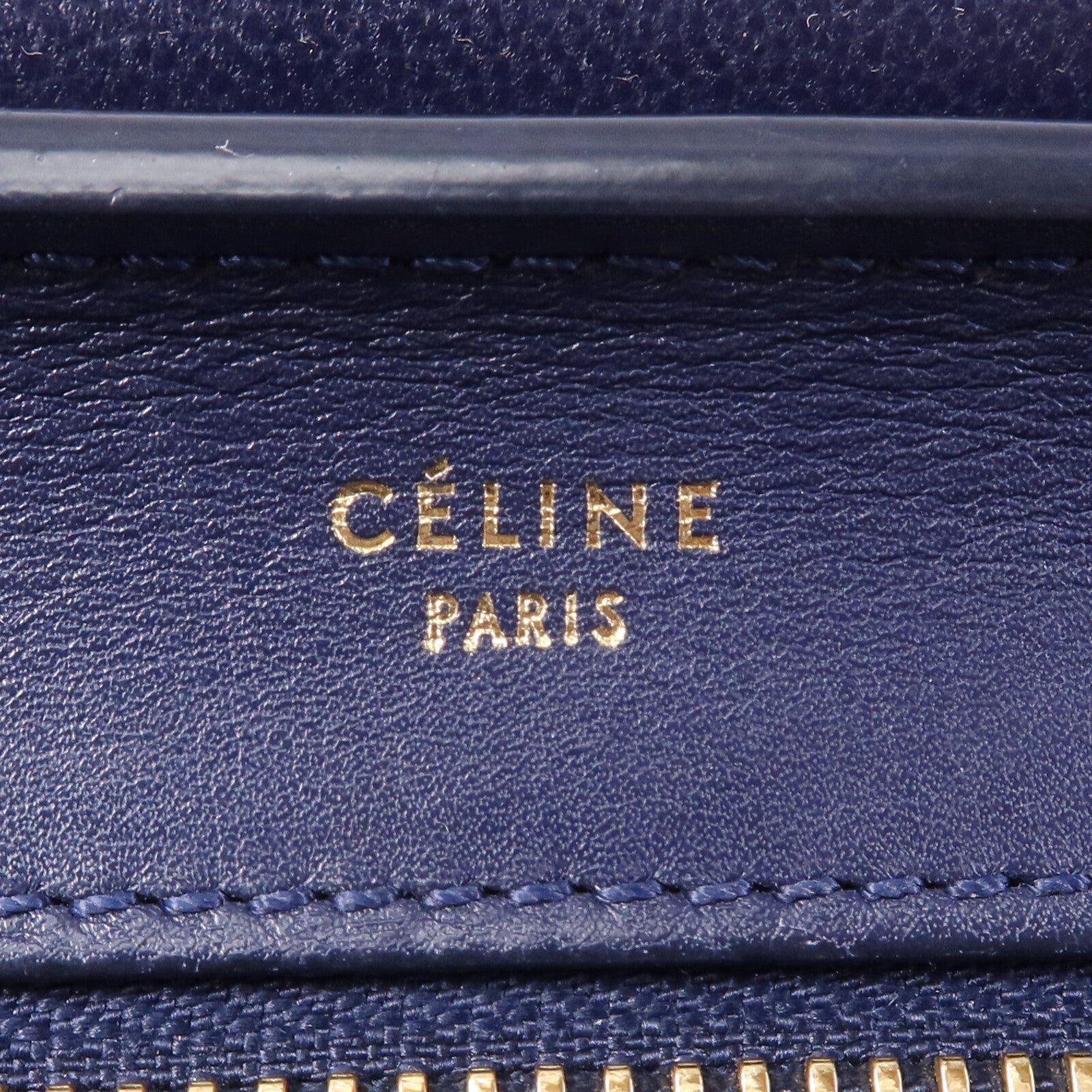 CELINE 牛皮/蛇皮皮革Trapeze金扣手挽肩背兩用袋