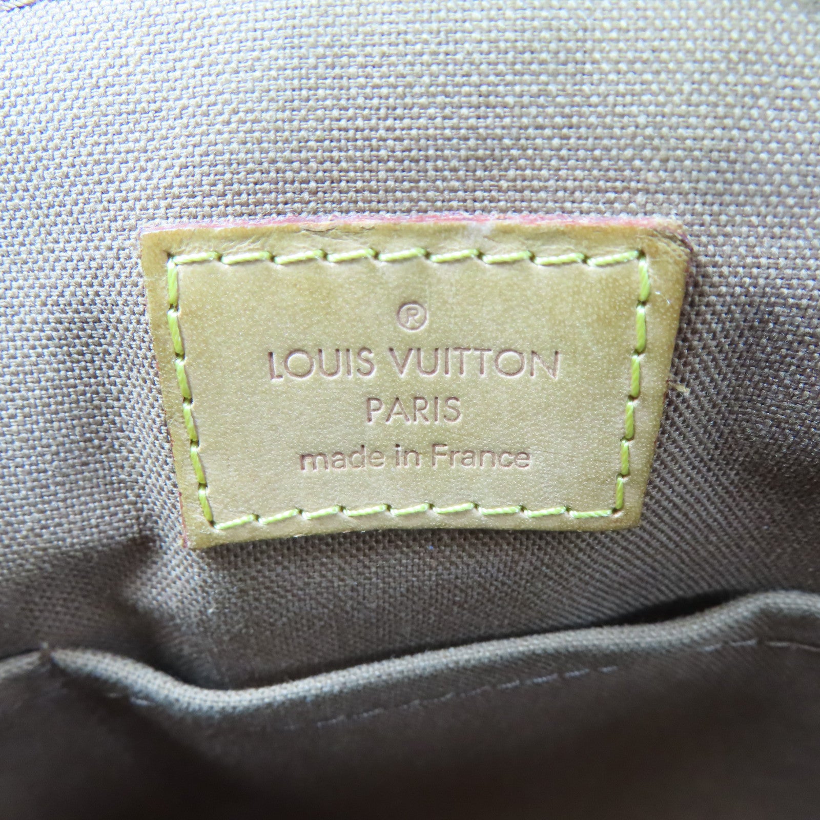 LOUIS VUITTON Monogram Tivoli PM金扣手挽袋啡色