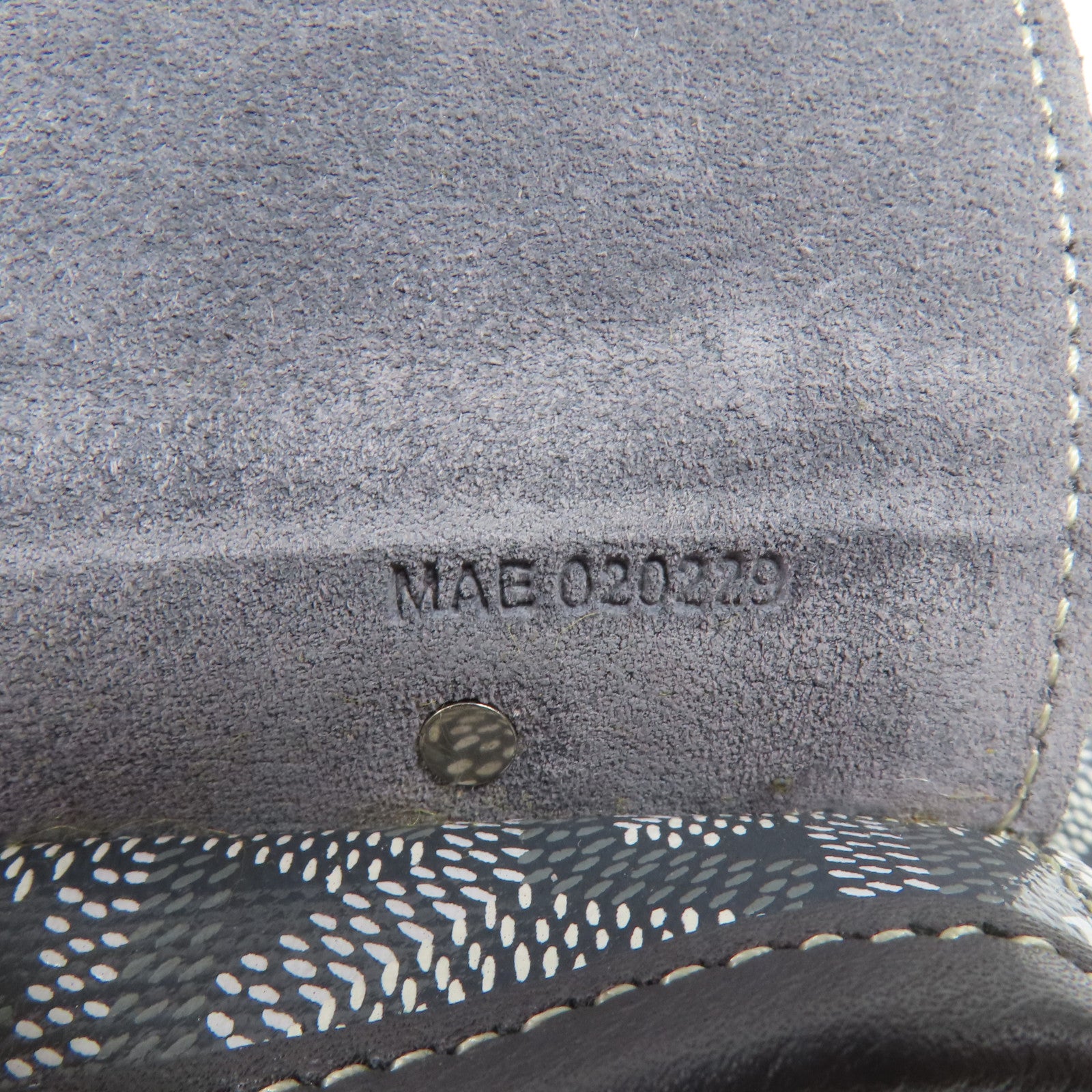 GOYARD 塗層帆布Rucksack銀扣背包