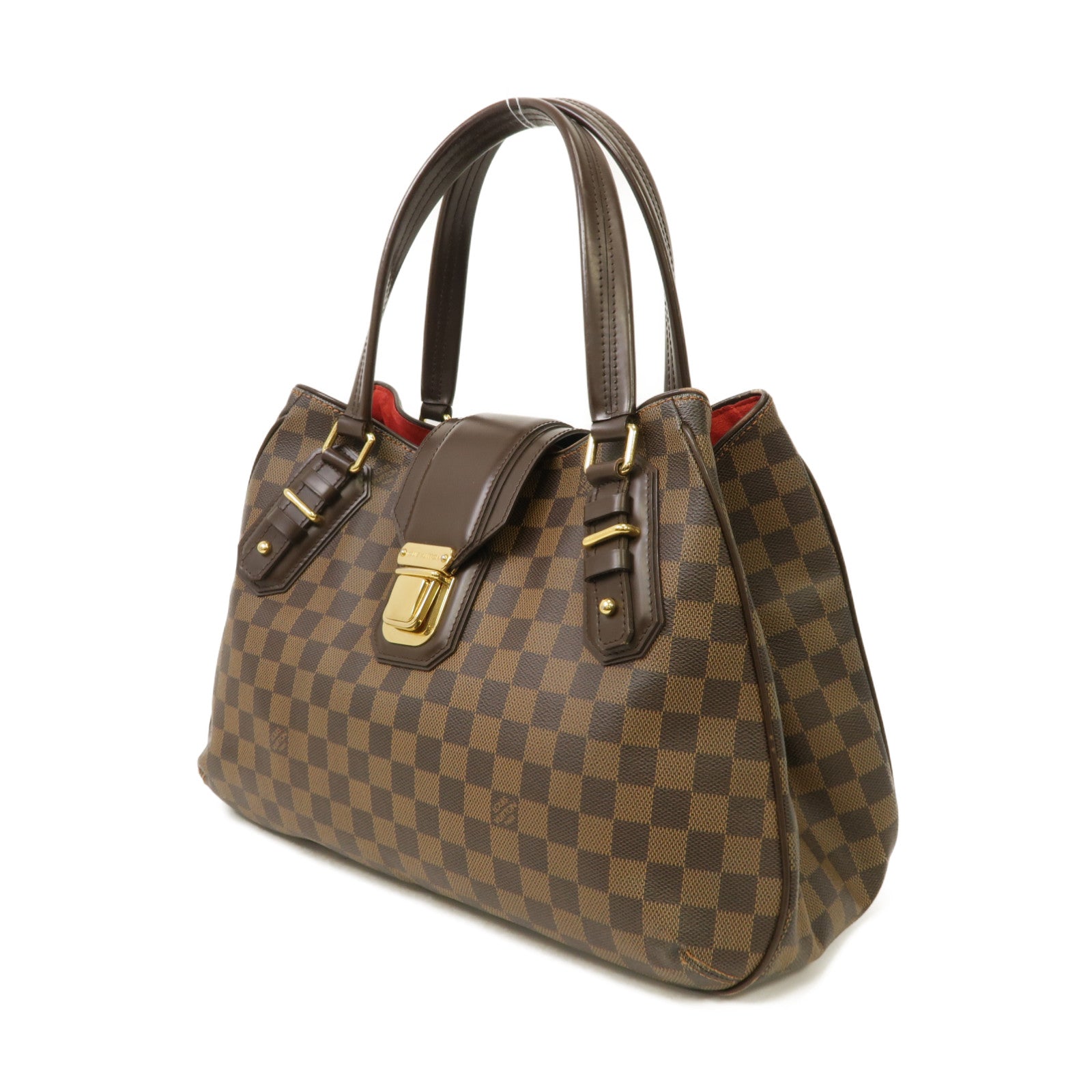 LOUIS VUITTON 【激減優惠】Damier Greet金扣肩背袋棕色