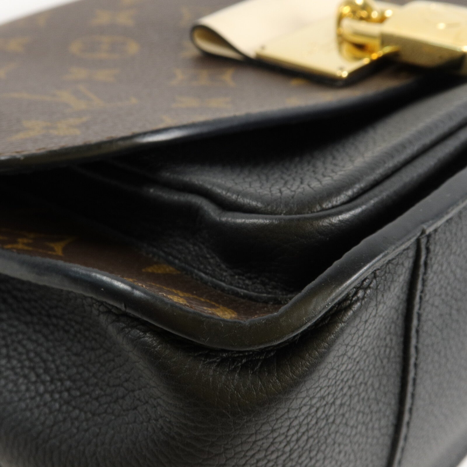LOUIS VUITTON Monogram/牛皮皮革Vaugirard手挽肩背兩用袋
